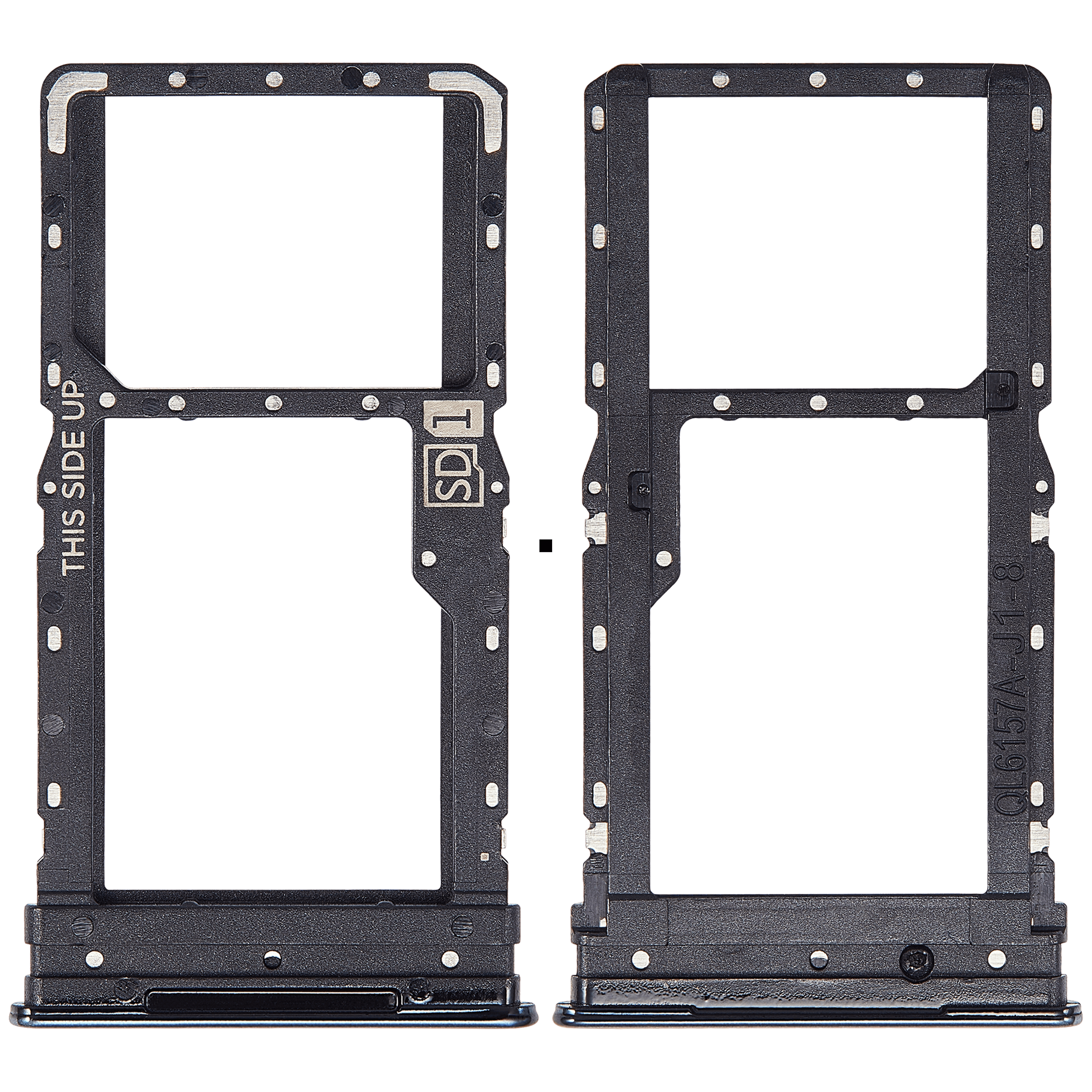 Sim Card Tray For Motorola Moto G52 (XT2221 / 2022) (Charcoal Gray) replacement part SKU 107082030728 image 2