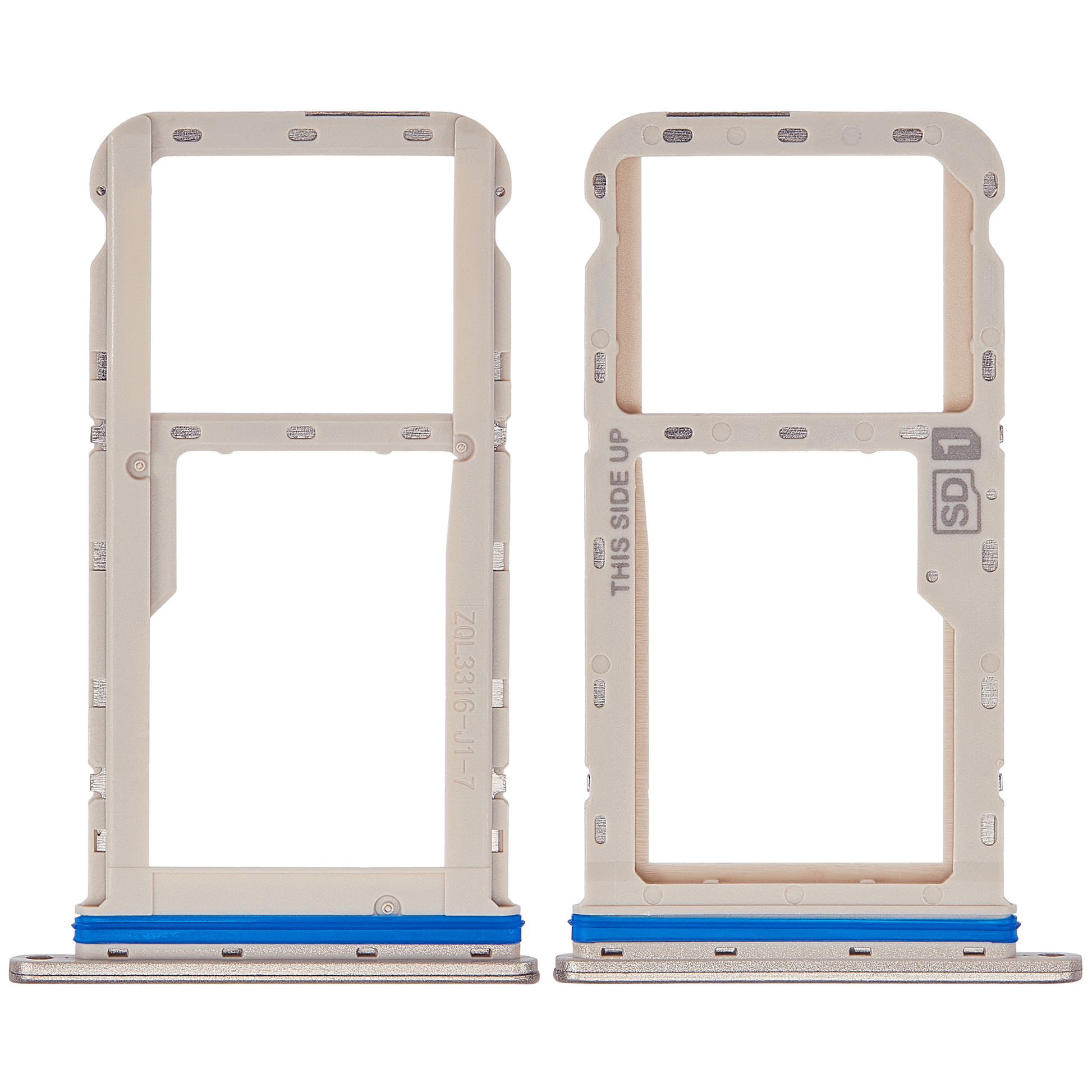 Sim Card Tray For Motorola Moto G40 Fusion (XT2147-1 / 2021) (Frosted Champagne) replacement part for compatible Motorola phone, SKU 107082023551, product image 2