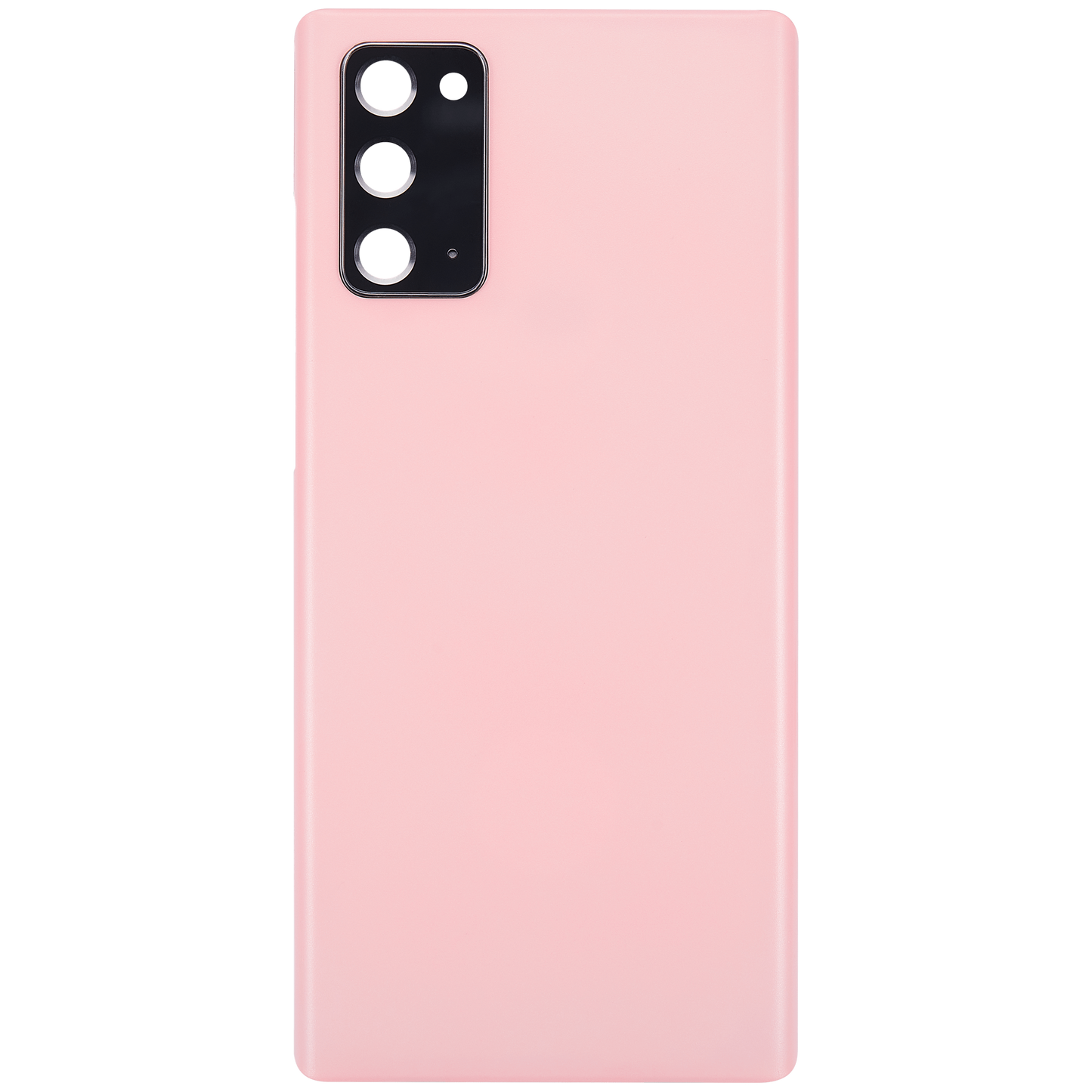 Back cover Glass With Camera Lens For Samsung Galaxy Note 20 5G (No Logo) (Aftermarket Plus) (Aura Pink)