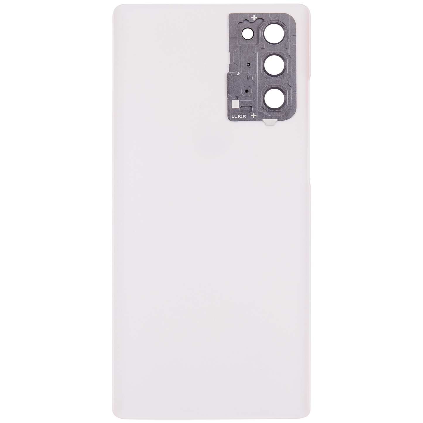 Back cover Glass With Camera Lens For Samsung Galaxy Note 20 5G (No Logo) (Aftermarket Plus) (Aura Pink)