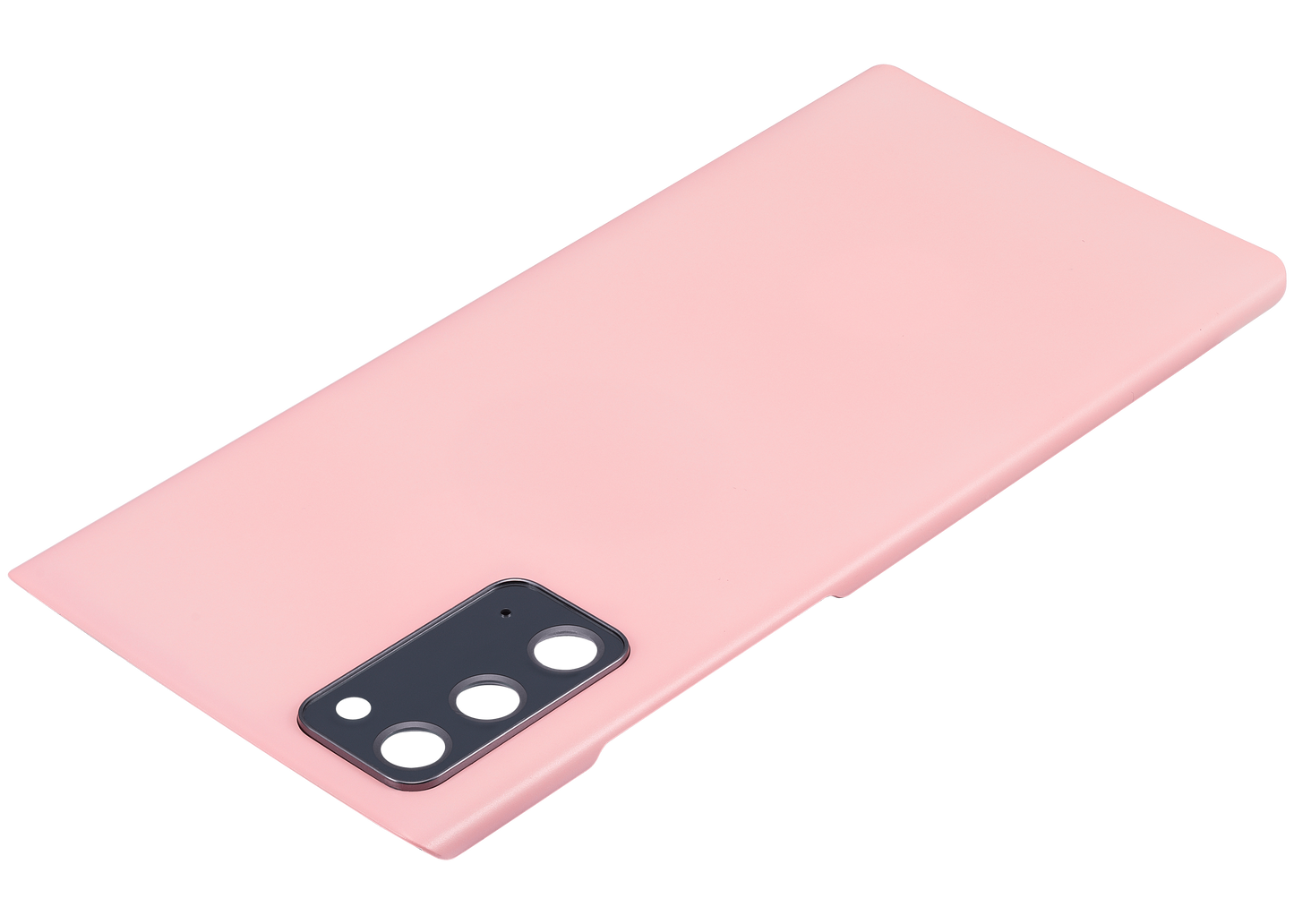 Back cover Glass With Camera Lens For Samsung Galaxy Note 20 5G (No Logo) (Aftermarket Plus) (Aura Pink)