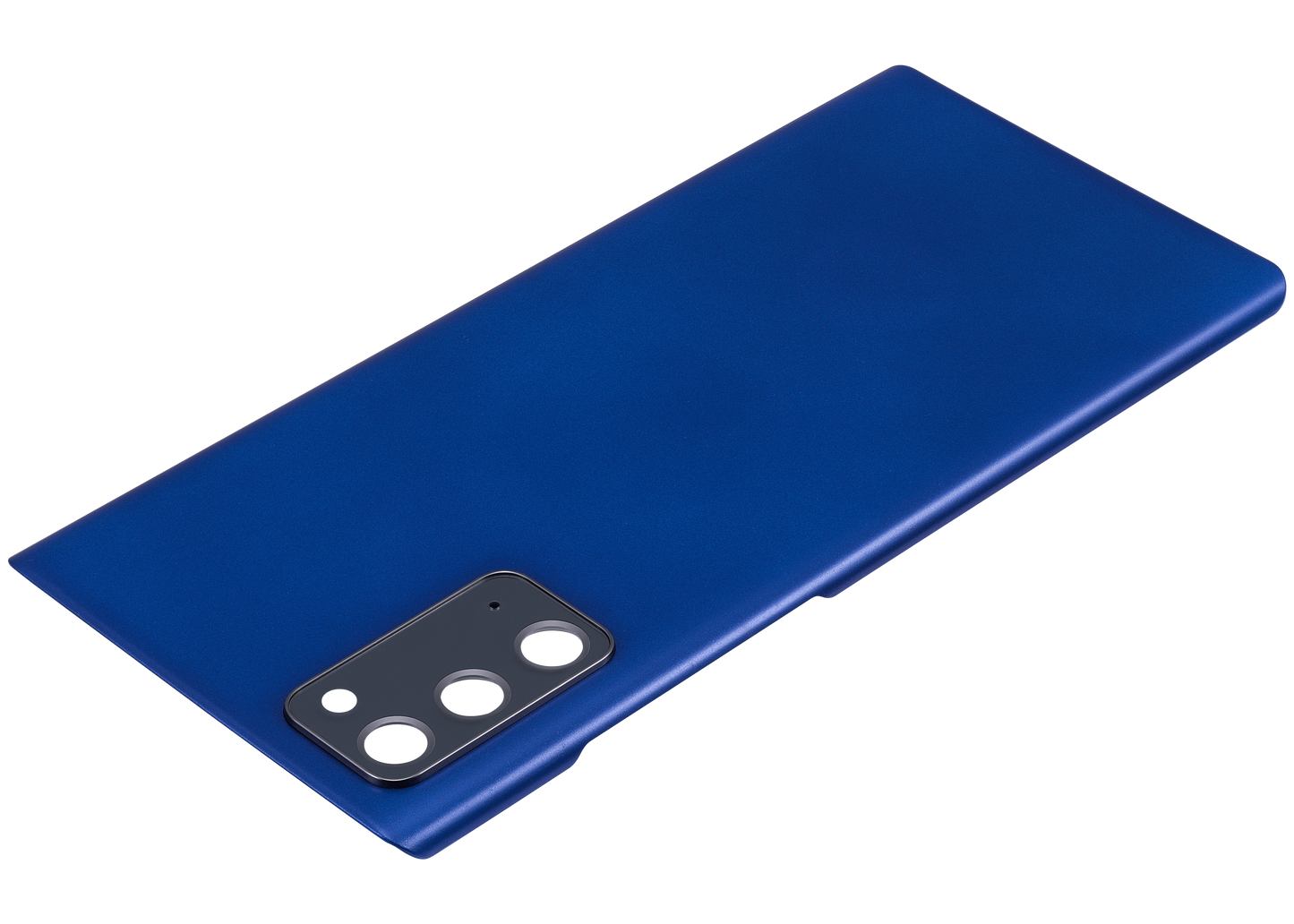 Back cover Glass With Camera Lens For Samsung Galaxy Note 20 5G (No Logo) (Aftermarket Plus) (Mystic Blue)