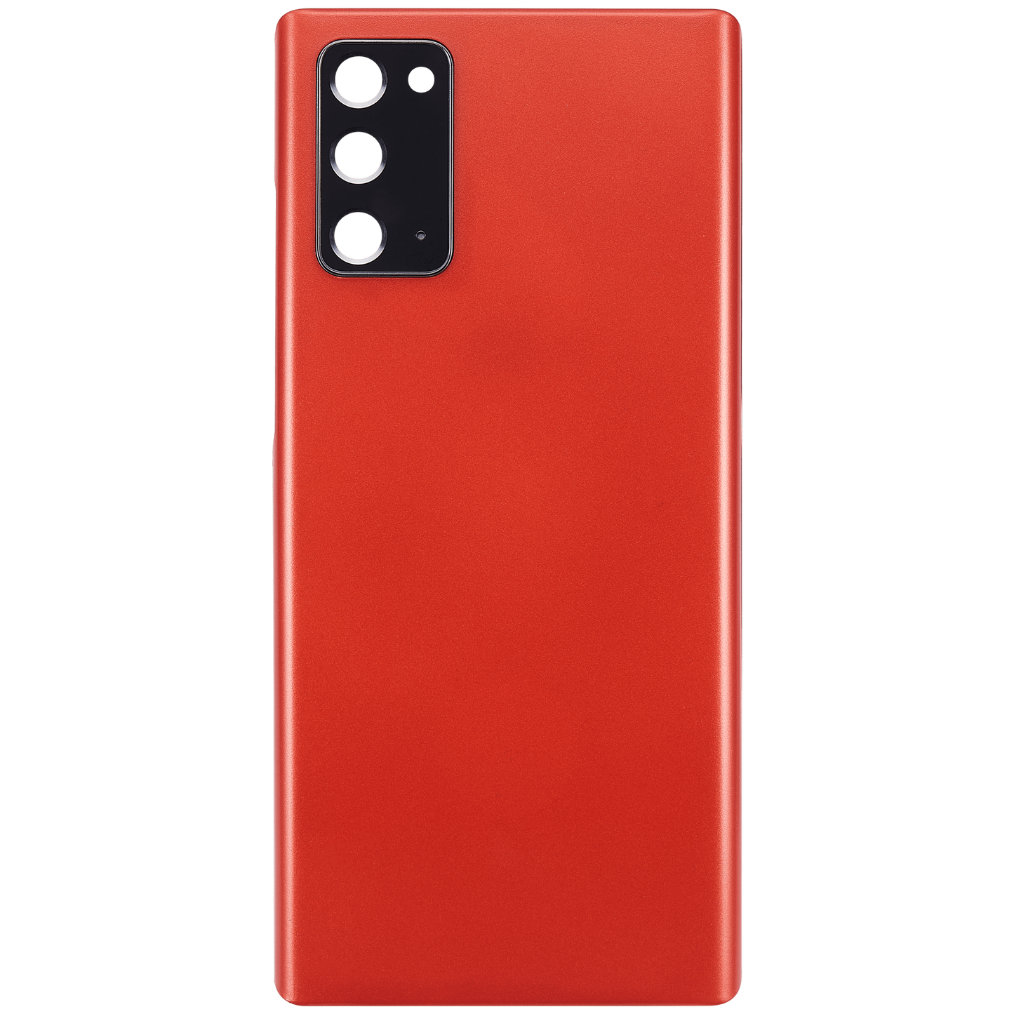 Back cover Glass With Camera Lens For Samsung Galaxy Note 20 5G (No Logo) (Aftermarket Plus) (Mystic Red)