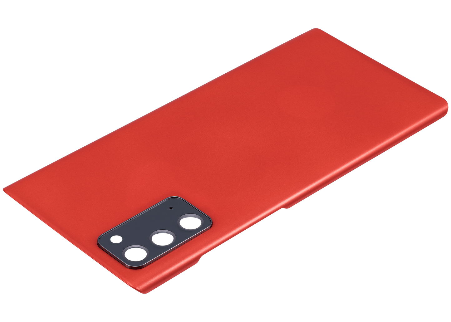Back cover Glass With Camera Lens For Samsung Galaxy Note 20 5G (No Logo) (Aftermarket Plus) (Mystic Red)