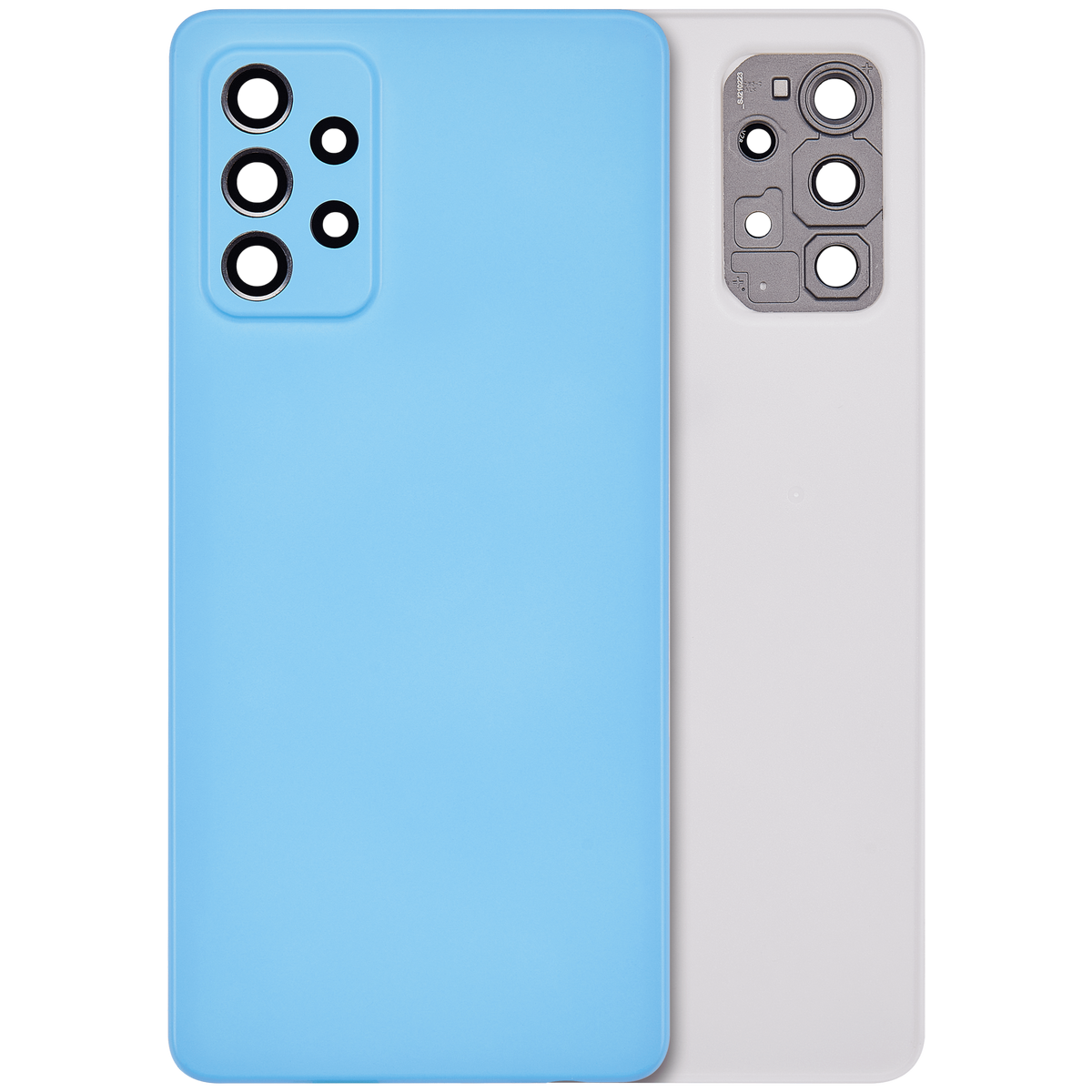 Back Cover Glass For Samsung Galaxy A72 (A725 / 2021) (Aftermarket Plus) (Awesome Blue) - product image 5