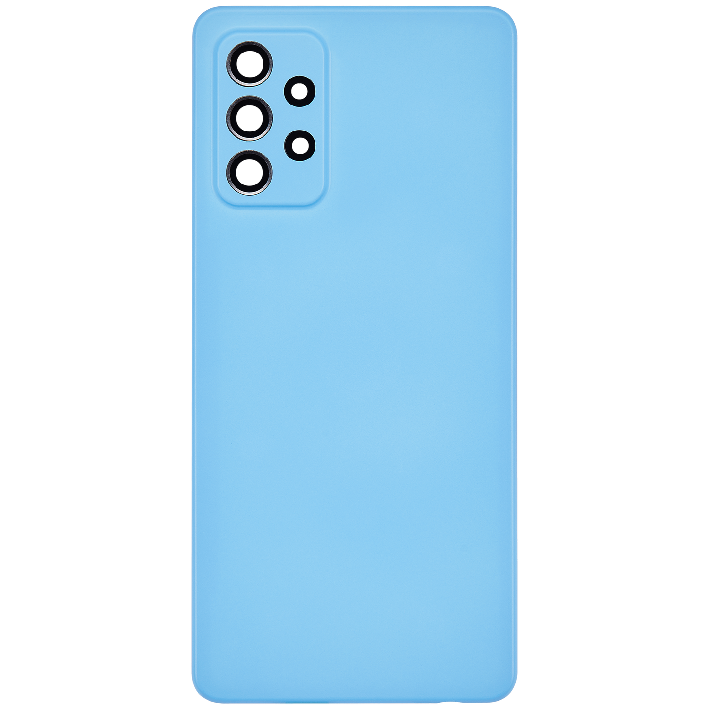 Back cover Glass For Samsung Galaxy A72 (A725 / 2021) (Aftermarket Plus) (Awesome Blue)