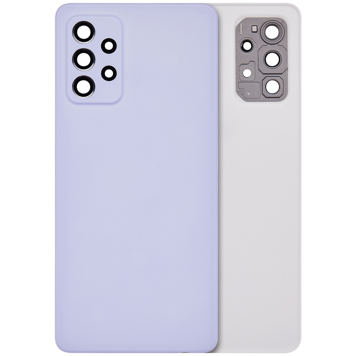 Back Cover Glass For Samsung Galaxy A72 (A725 / 2021) (Aftermarket Plus) (Awesome Violet) - product image 5