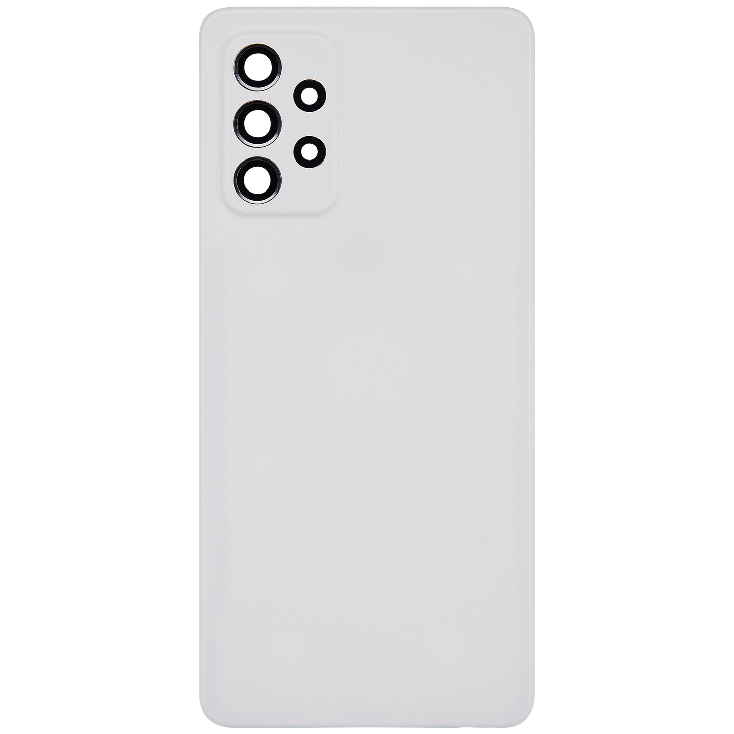 Back cover Glass For Samsung Galaxy A72 (A725 / 2021) (Aftermarket Plus) (Awesome White)