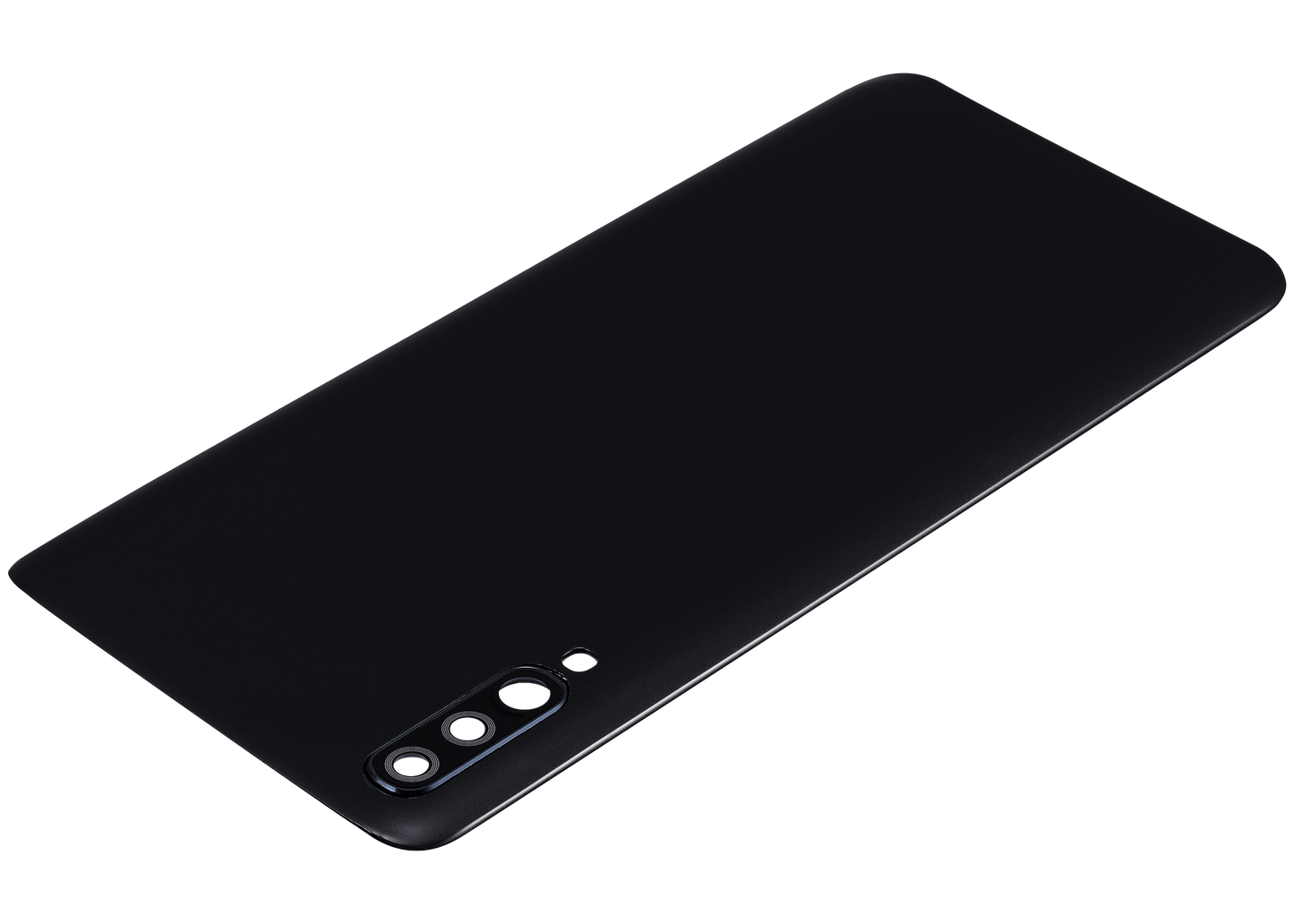 Back cover Glass For Samsung Galaxy A70 (A705 / 2019) (Aftermarket Plus) (Black)