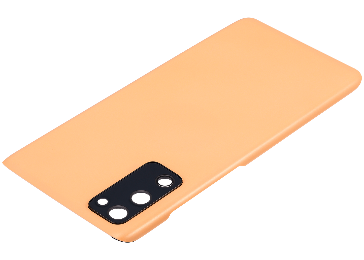 Back cover Glass With Camera Lens For Samsung Galaxy S20 FE 5G (Aftermarket Plus) (Cloud Orange)