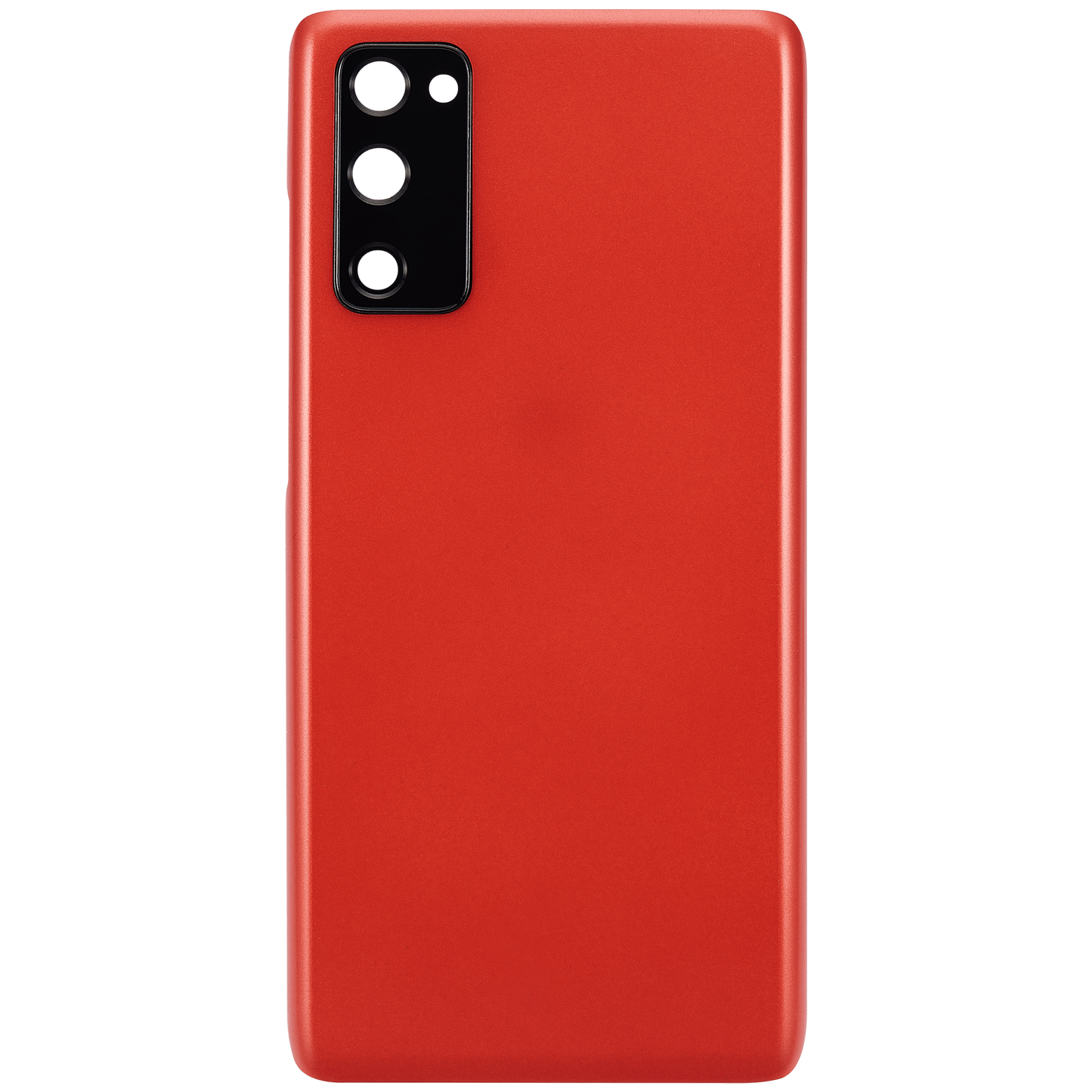 Back cover Glass With Camera Lens For Samsung Galaxy S20 FE 5G (Aftermarket Plus) (Cloud Red)