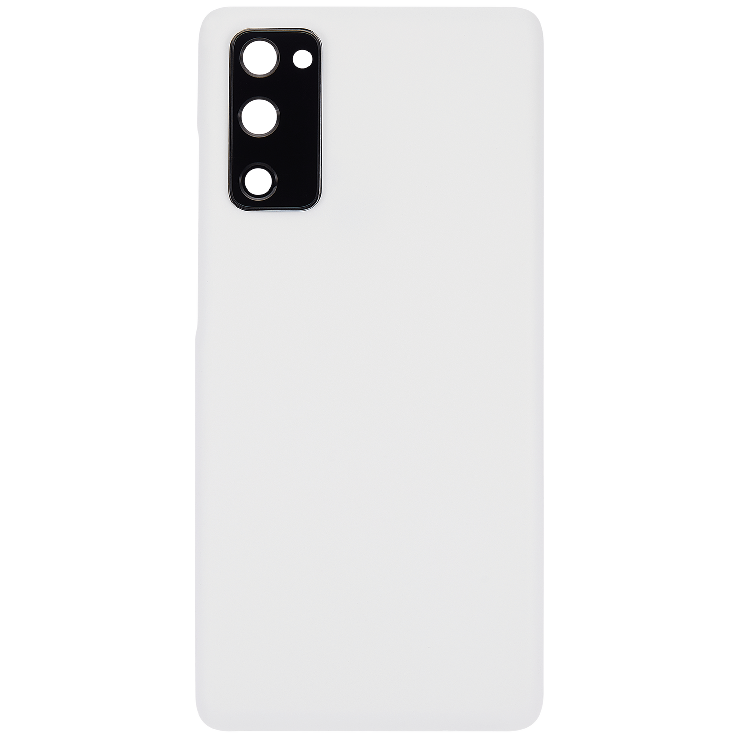 Back cover Glass With Camera Lens For Samsung Galaxy S20 FE 5G (Aftermarket Plus) (Cloud White)
