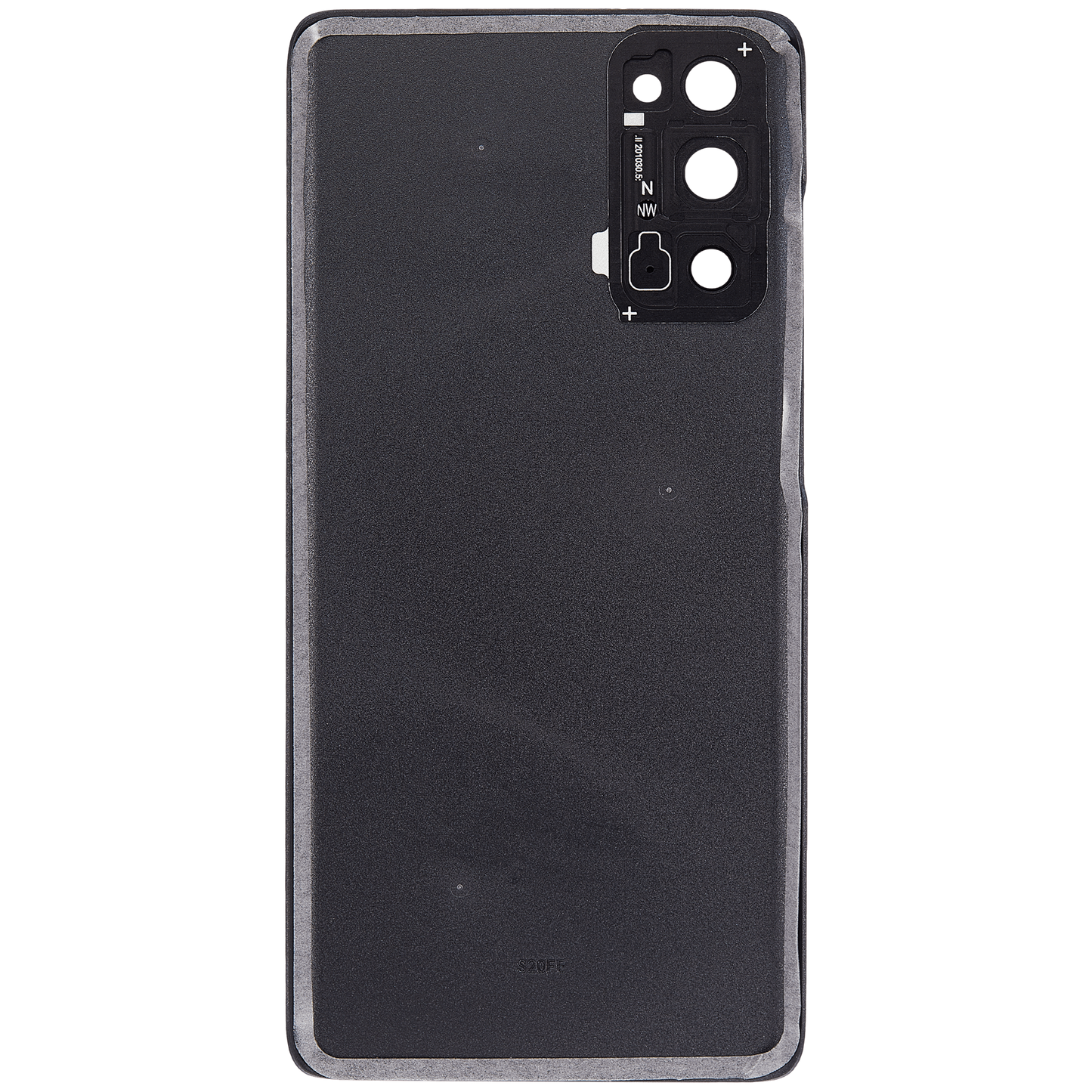 Back cover Glass With Camera Lens For Samsung Galaxy S20 FE 5G (Aftermarket Plus) (Cloud Navy)