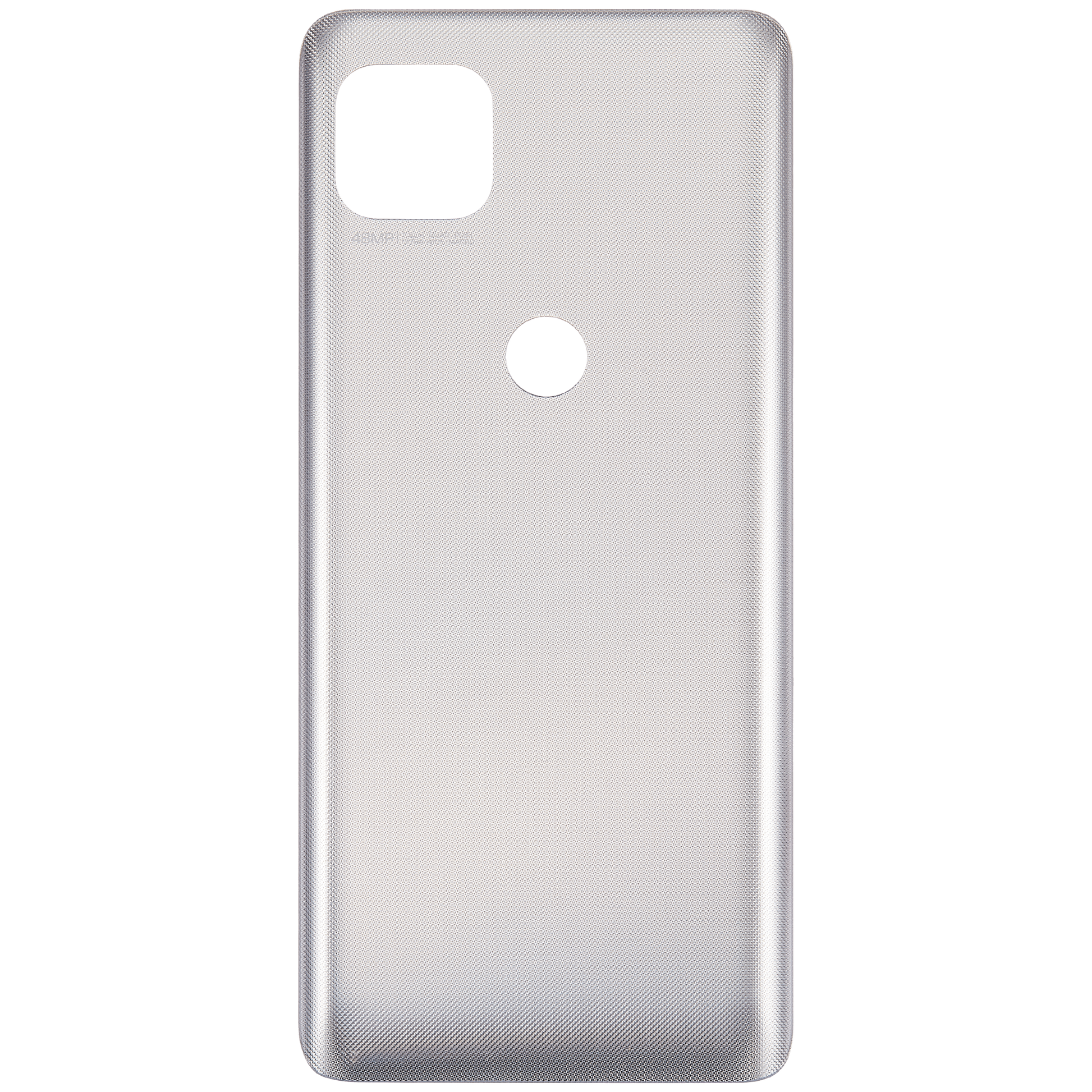Back cover Glass For Motorola Moto One 5G Ace (XT2113-1/2 / 2021) (Frosted Silver) replacement part for compatible Motorola phone, SKU 107082085748, product image 2