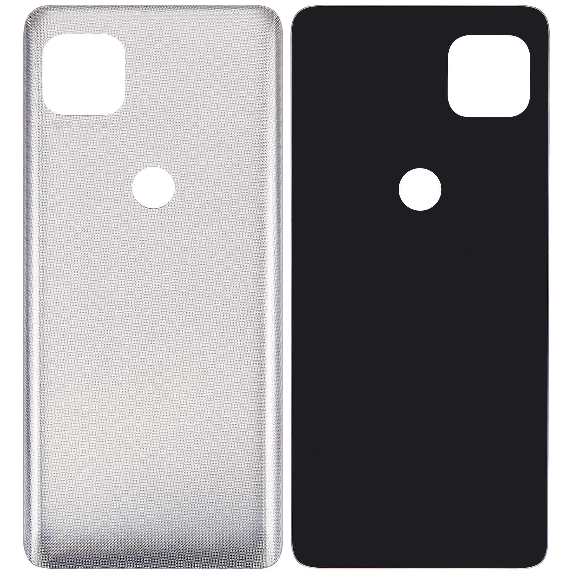 Back cover Glass For Motorola Moto One 5G Ace (XT2113-1/2 / 2021) (Frosted Silver) replacement part for compatible Motorola phone, SKU 107082085748, product image 6
