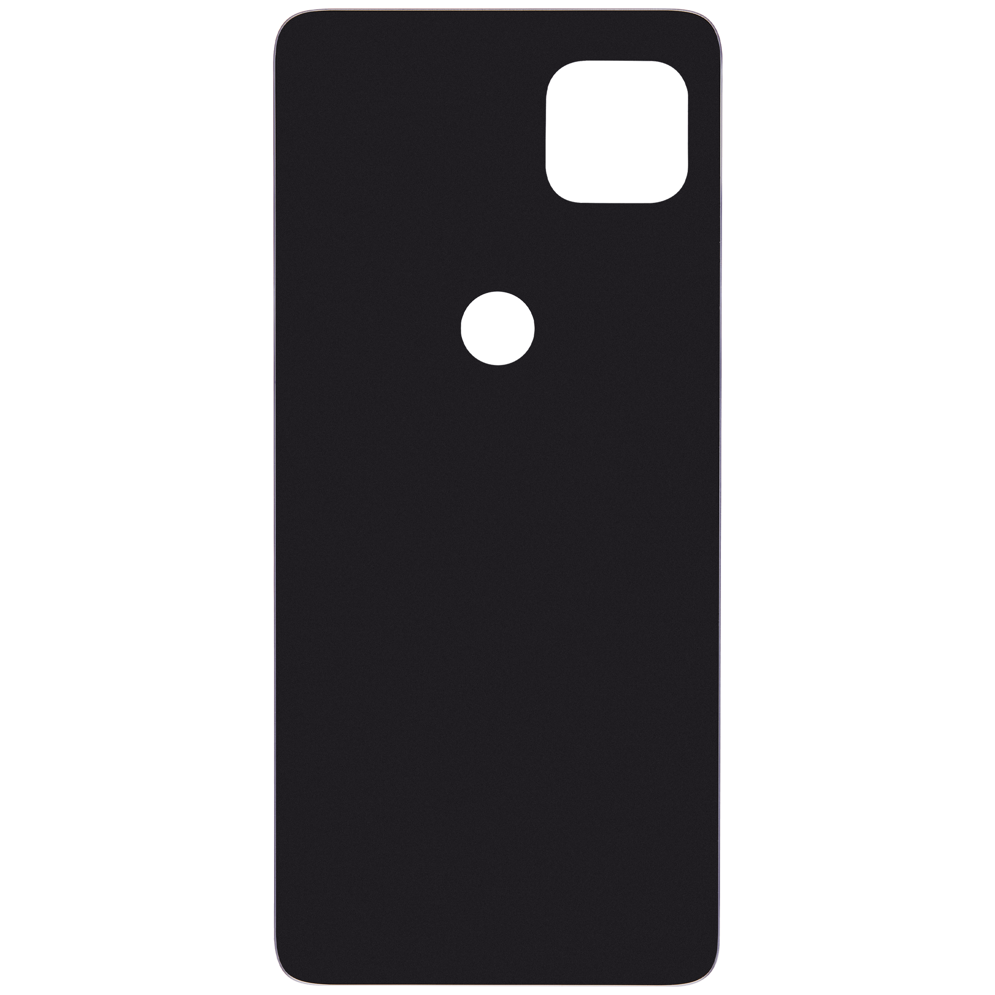 Back cover Glass For Motorola Moto One 5G Ace (XT2113-1/2 / 2021) (Frosted Silver) replacement part for compatible Motorola phone, SKU 107082085748, product image 3