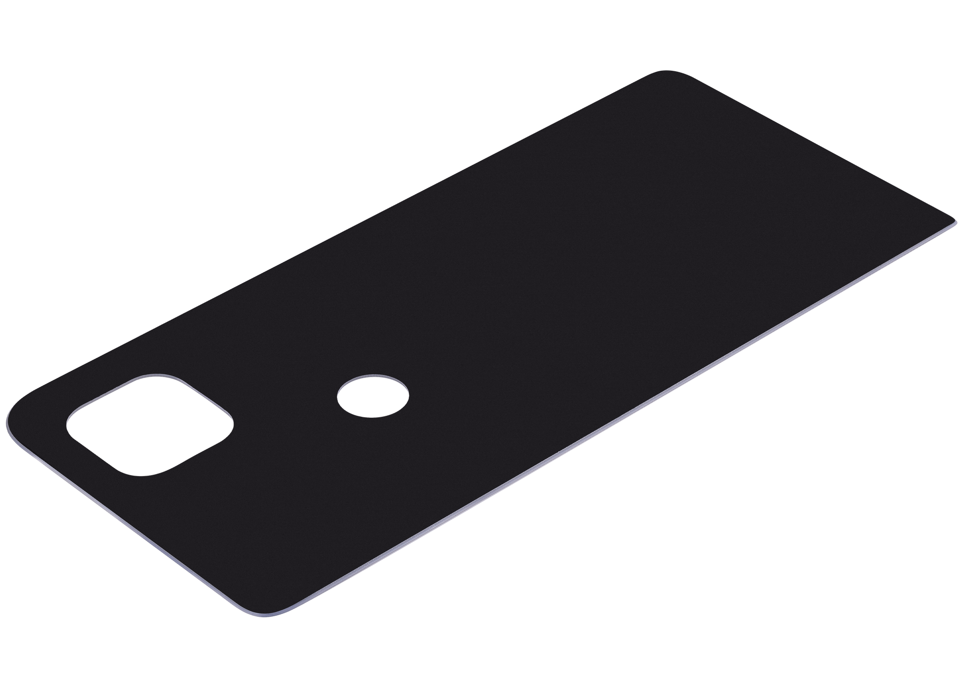 Back cover Glass For Motorola Moto One 5G Ace (XT2113-1/2 / 2021) (Frosted Silver) replacement part for compatible Motorola phone, SKU 107082085748, product image 5
