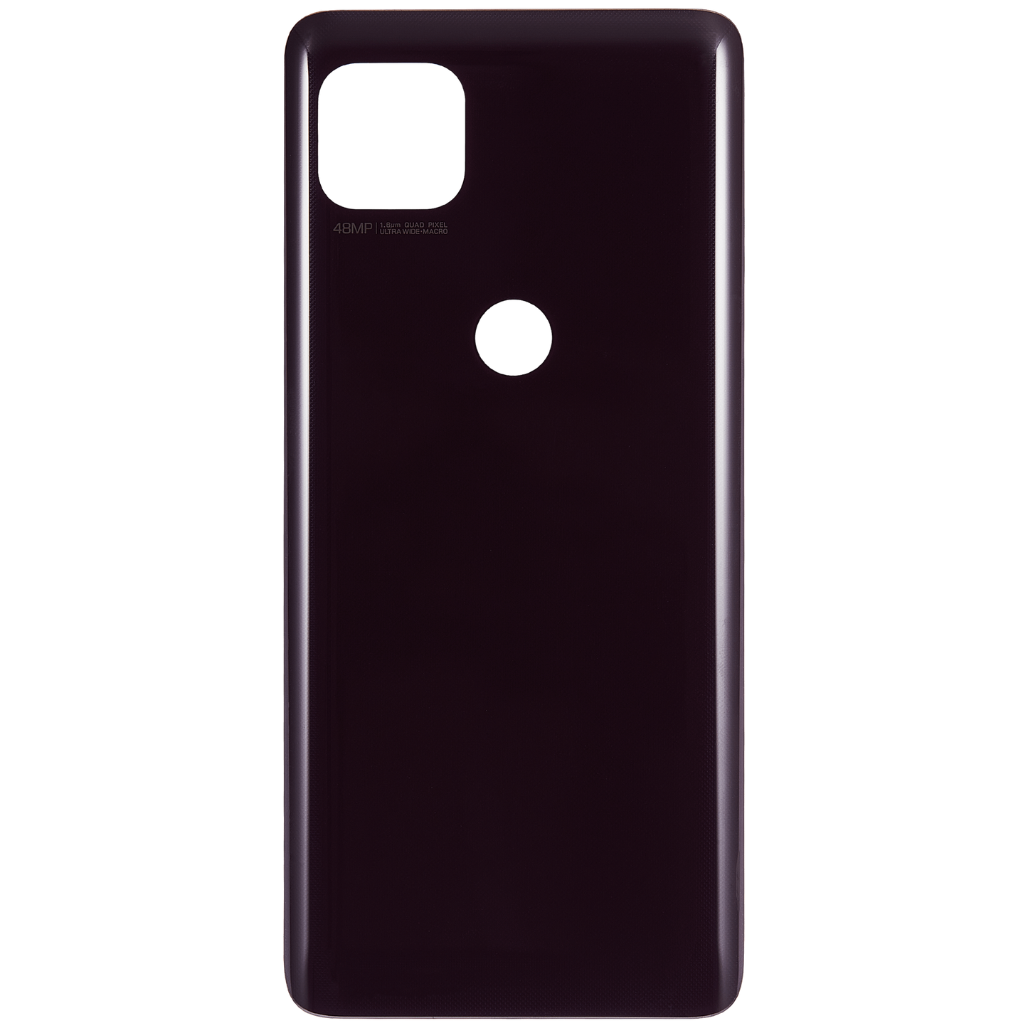 Back cover Glass For Motorola Moto One 5G Ace (XT2113-1/2 / 2021) (Volcanic Gray) replacement part for compatible Motorola phone, SKU 107082085747, product image 2