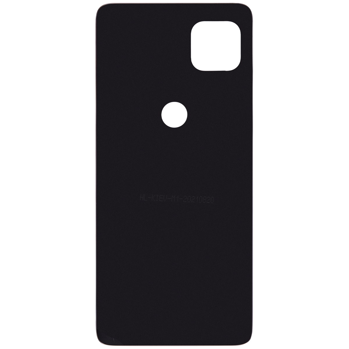 Back cover Glass For Motorola Moto One 5G Ace (XT2113-1/2 / 2021) (Volcanic Gray) - Motorola replacement part - product image 3 - SKU 107082085747