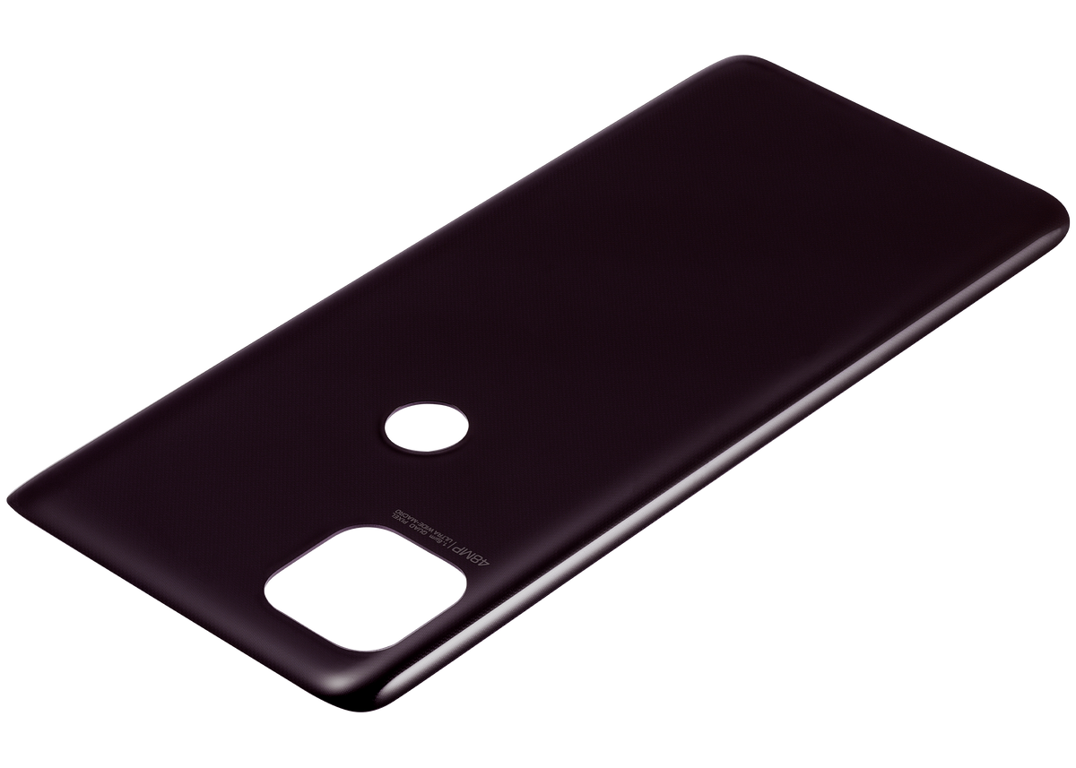 Back cover Glass For Motorola Moto One 5G Ace (XT2113-1/2 / 2021) (Volcanic Gray) - Motorola replacement part - product image 4 - SKU 107082085747
