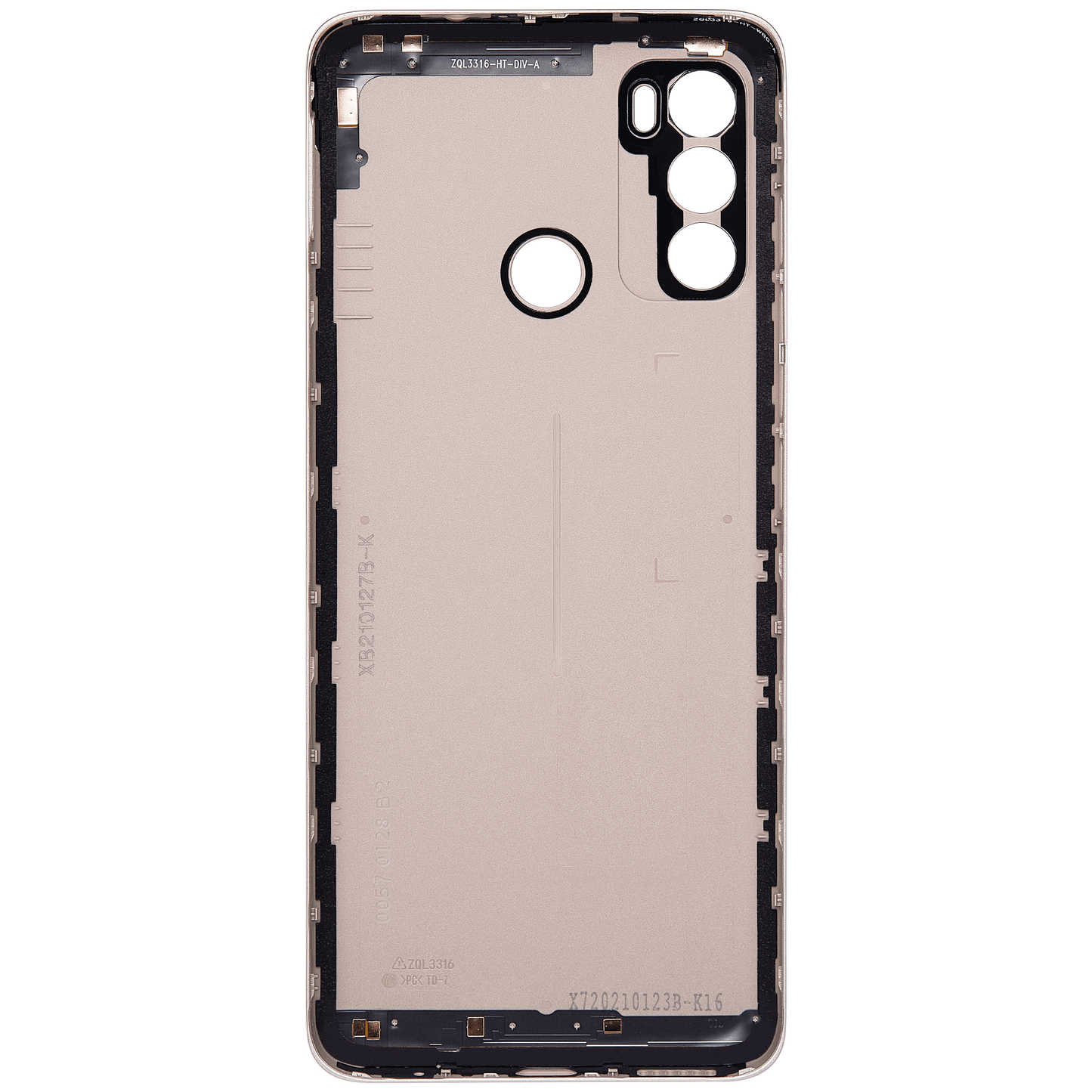 Back cover Glass For Motorola Moto G60 (XT2135 / 2021) (Frosted Champagne) replacement part for compatible Motorola phone, SKU 107082077840, product image 3