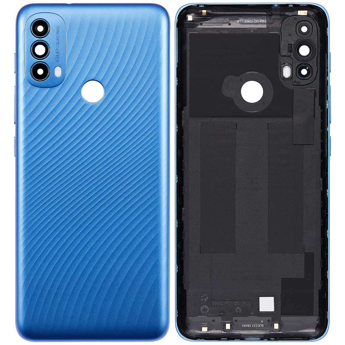 Back cover Glass for Moto E30 (XT2158 / 2021) - Motorola back cover replacement part, SKU 107082077636, product detail view 6