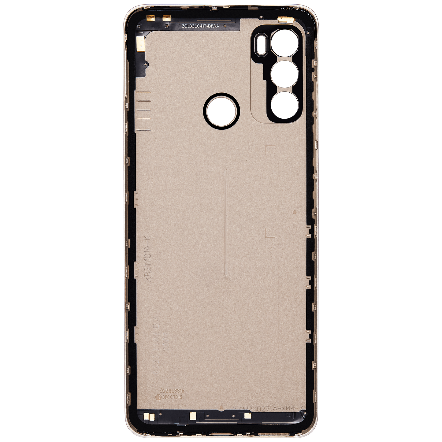 Back cover Glass For Motorola Moto G40 Fusion (XT2147-1 / 2021) (Frosted Champagne) replacement part for compatible Motorola phone, SKU 107082023554, product image 3