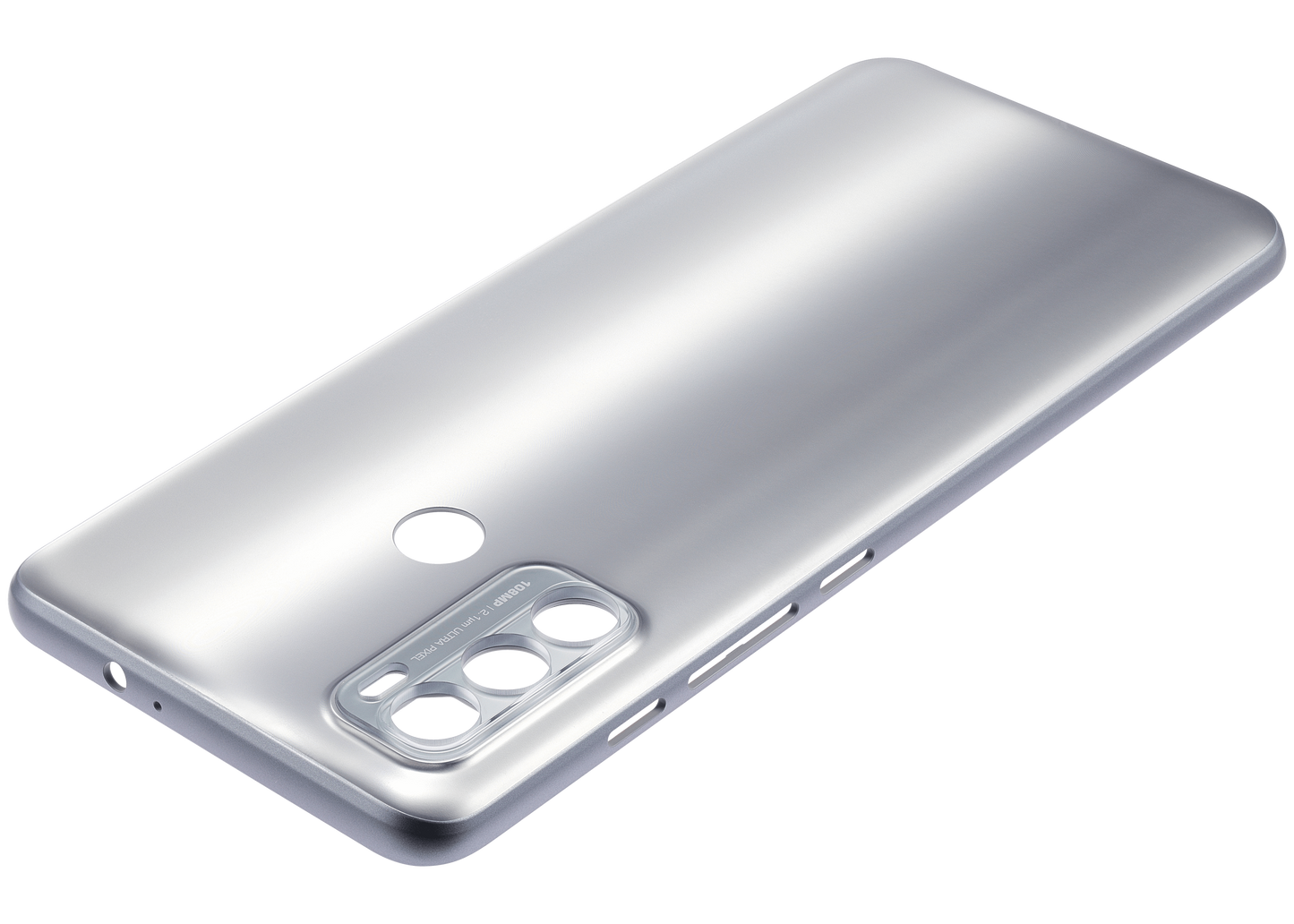 Back cover Glass For Motorola Moto G40 Fusion (XT2147-1 / 2021) (Silver) replacement part for compatible Motorola phone, SKU 107082023553, product image 4
