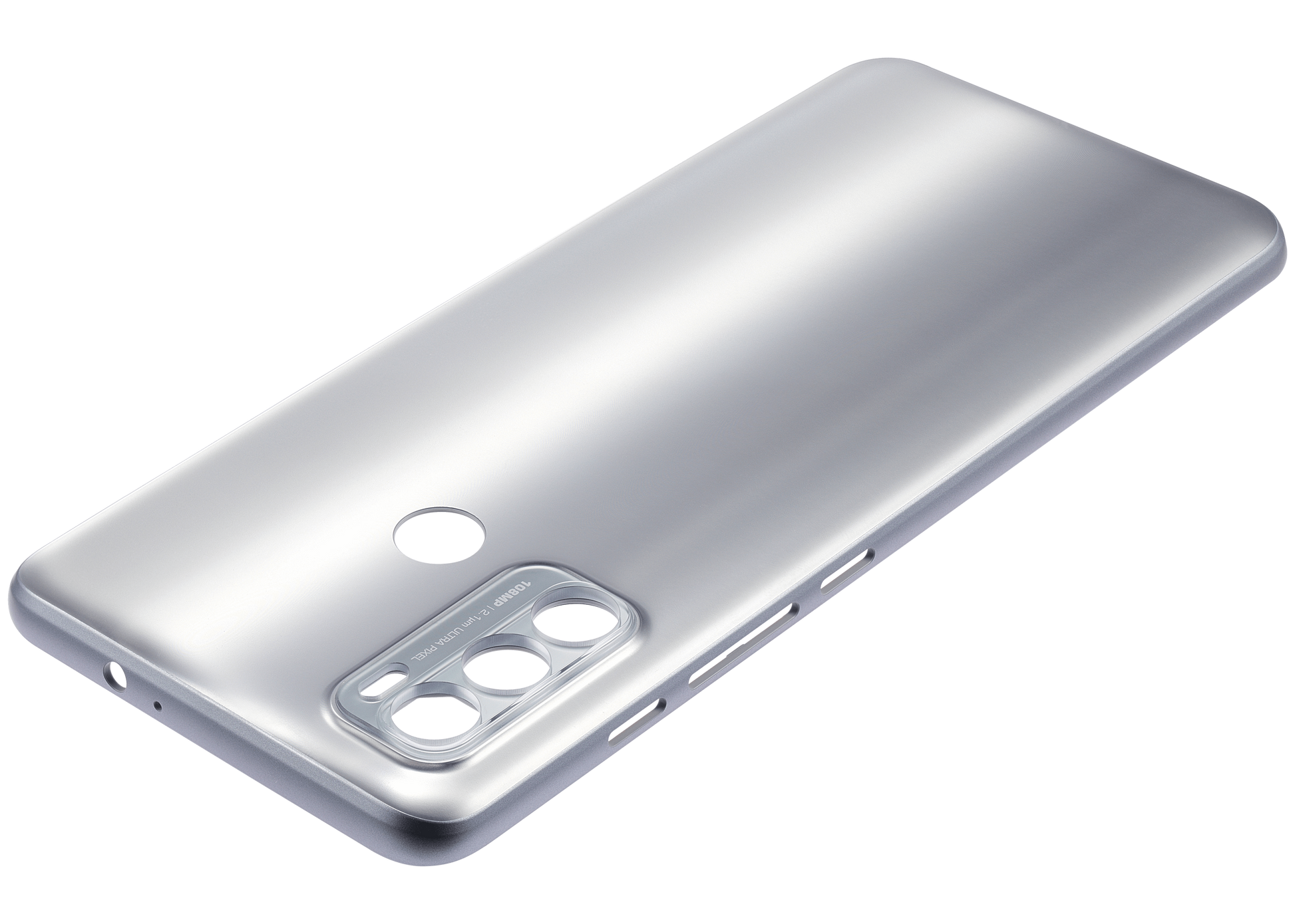 Back cover Glass For Motorola Moto G40 Fusion (XT2147-1 / 2021) (Silver) replacement part for compatible Motorola phone, SKU 107082023553, product image 4