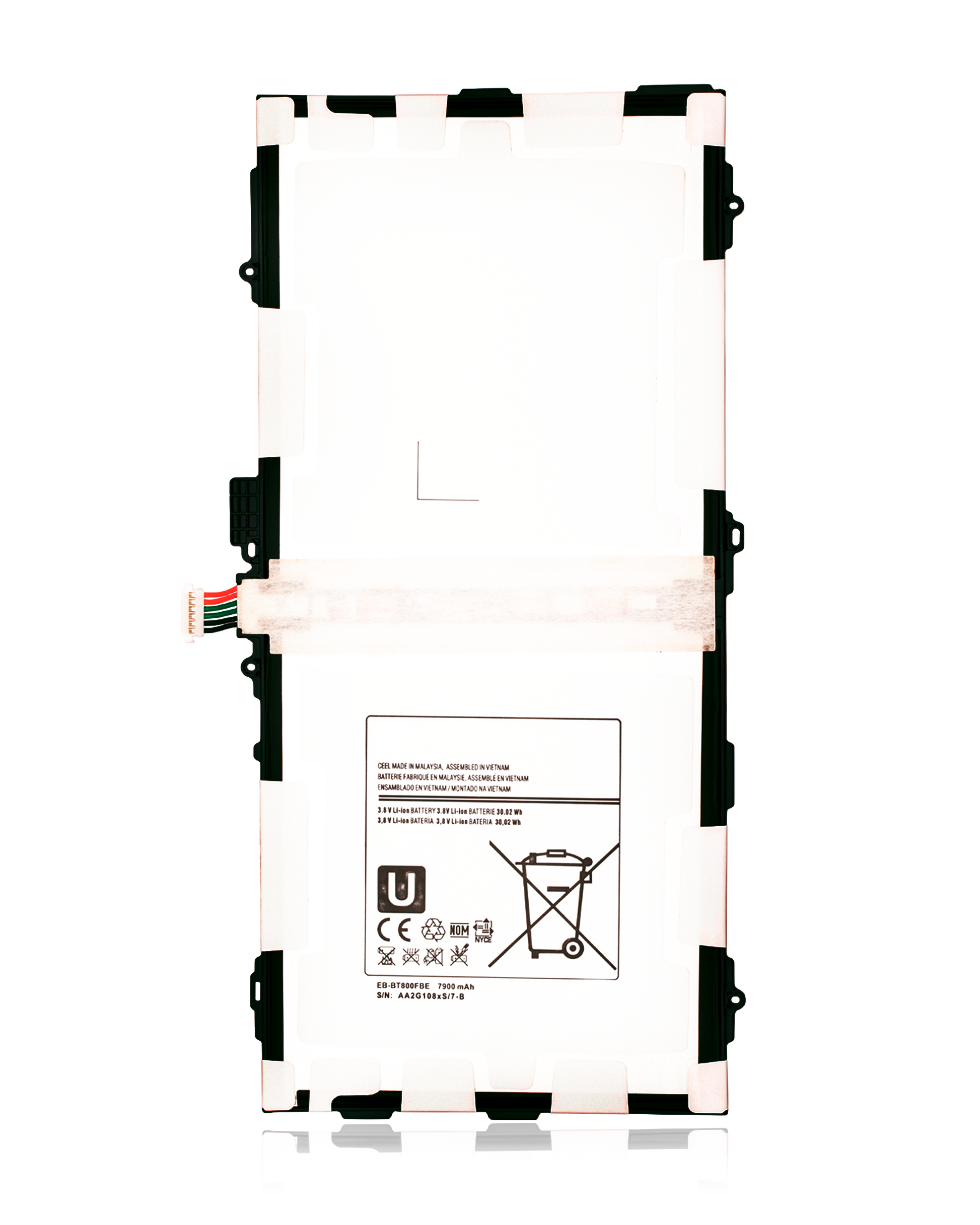Replacement Battery Compatible For Samsung Galaxy Tab S 10.5" (EB-BT800FBE) - product image 1