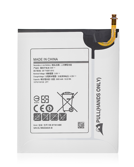 Replacement Battery For Samsung Galaxy Tab E 9.6" (T560 / T561 / T567) (2015) (EB-BT561ABE) Samsung Galaxy Tab replacement part image 1