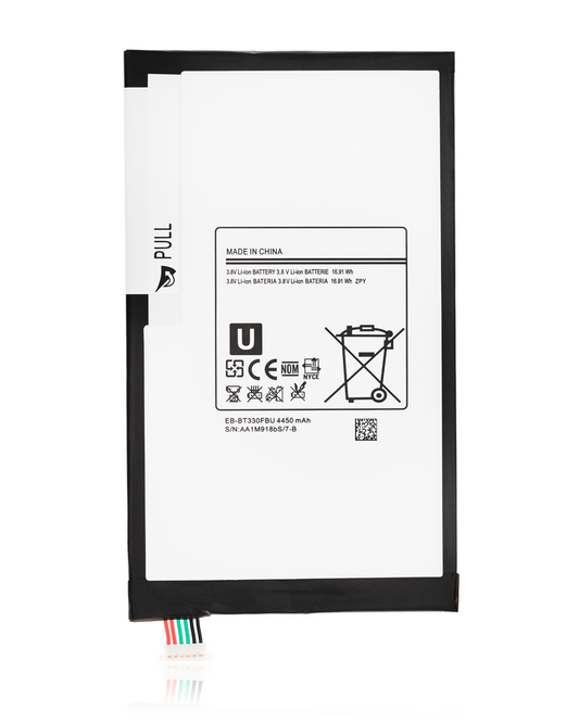 Replacement Battery For Samsung Galaxy Tab 4 8.0" (2014) (T330 / T331 / T335 / T337) (EB-T330FBE) Samsung Galaxy Tab replacement part image 1