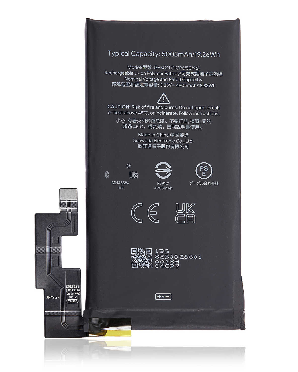 Replacement Battery For Google Pixel 6 Pro (G63QN) - replacement part product view