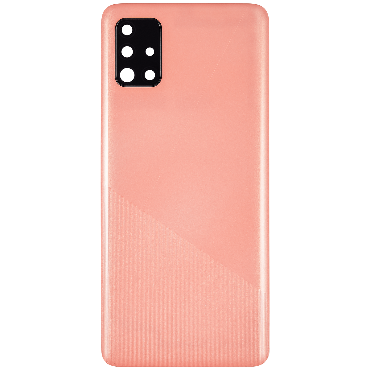 Back Cover Glass With Camera Lens For Samsung Galaxy A51 4G (A515 / 2019) (Aftermarket Plus) (Prism Crush Pink) - product image 2