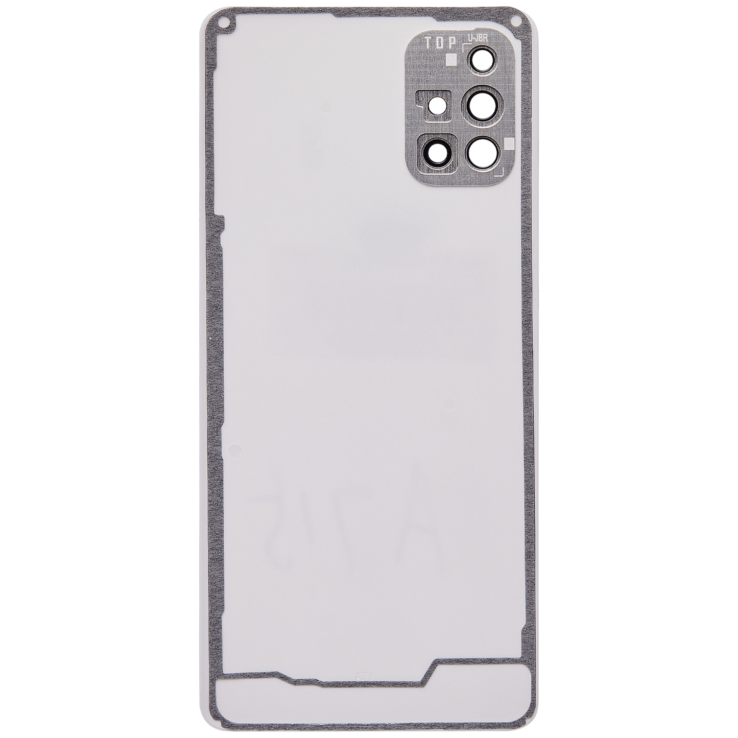 Back cover Glass With Camera Lens For Samsung Galaxy A71 4G (A715 / 2020) (Aftermarket Plus) ( Prism Crush Pink)
