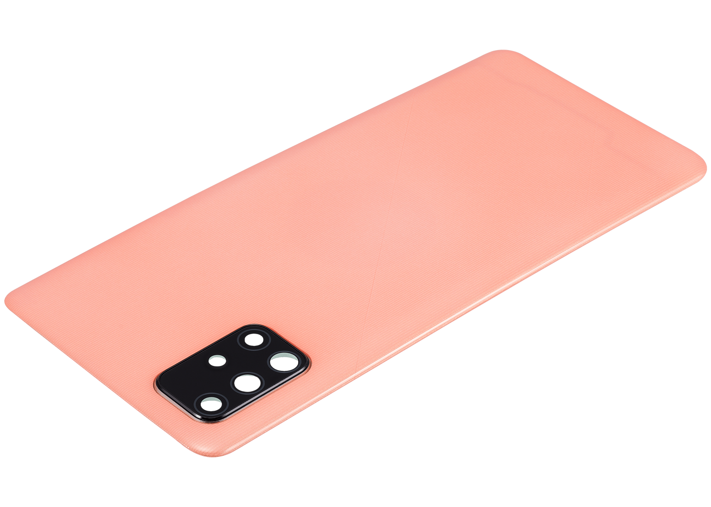 Back cover Glass With Camera Lens For Samsung Galaxy A71 4G (A715 / 2020) (Aftermarket Plus) ( Prism Crush Pink)