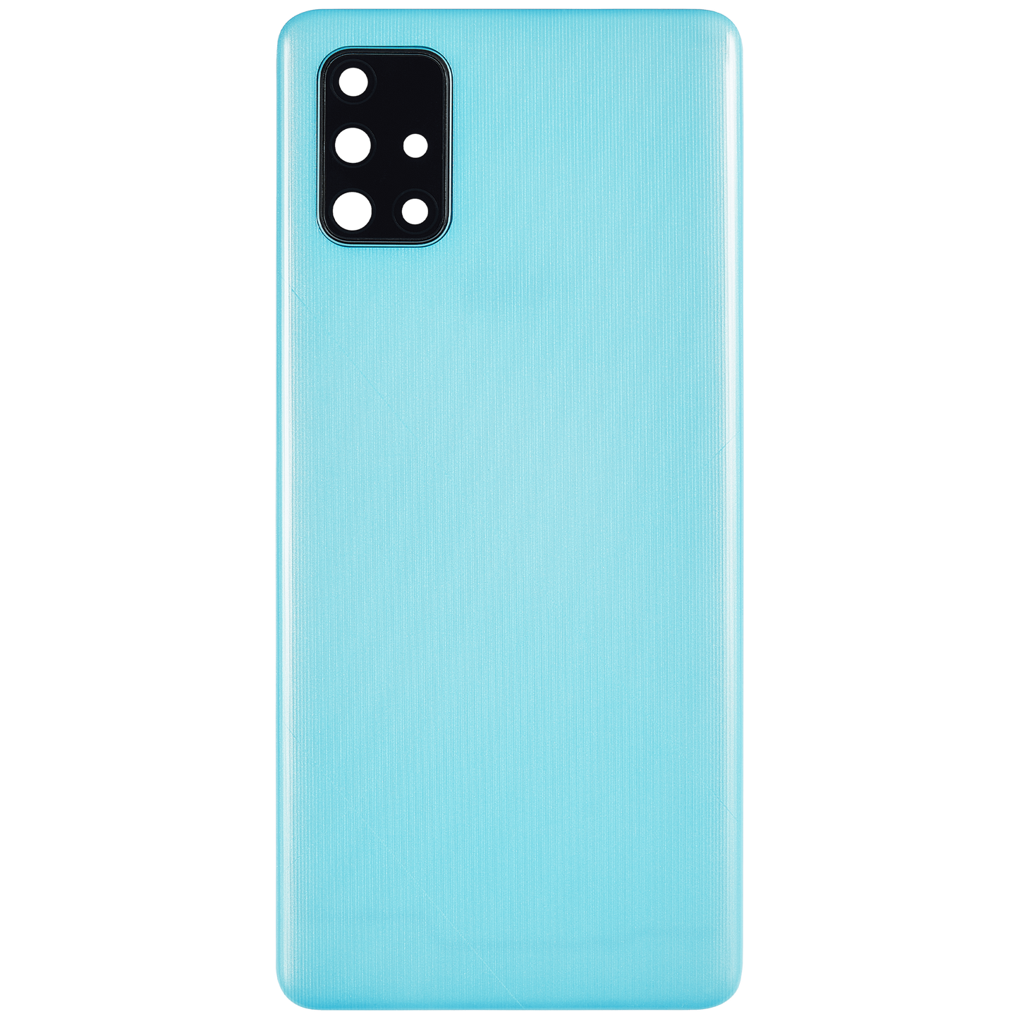 Back cover Glass With Camera Lens For Samsung Galaxy A71 (A715 / 2020) (Aftermarket Plus) ( Prism Crush Blue)