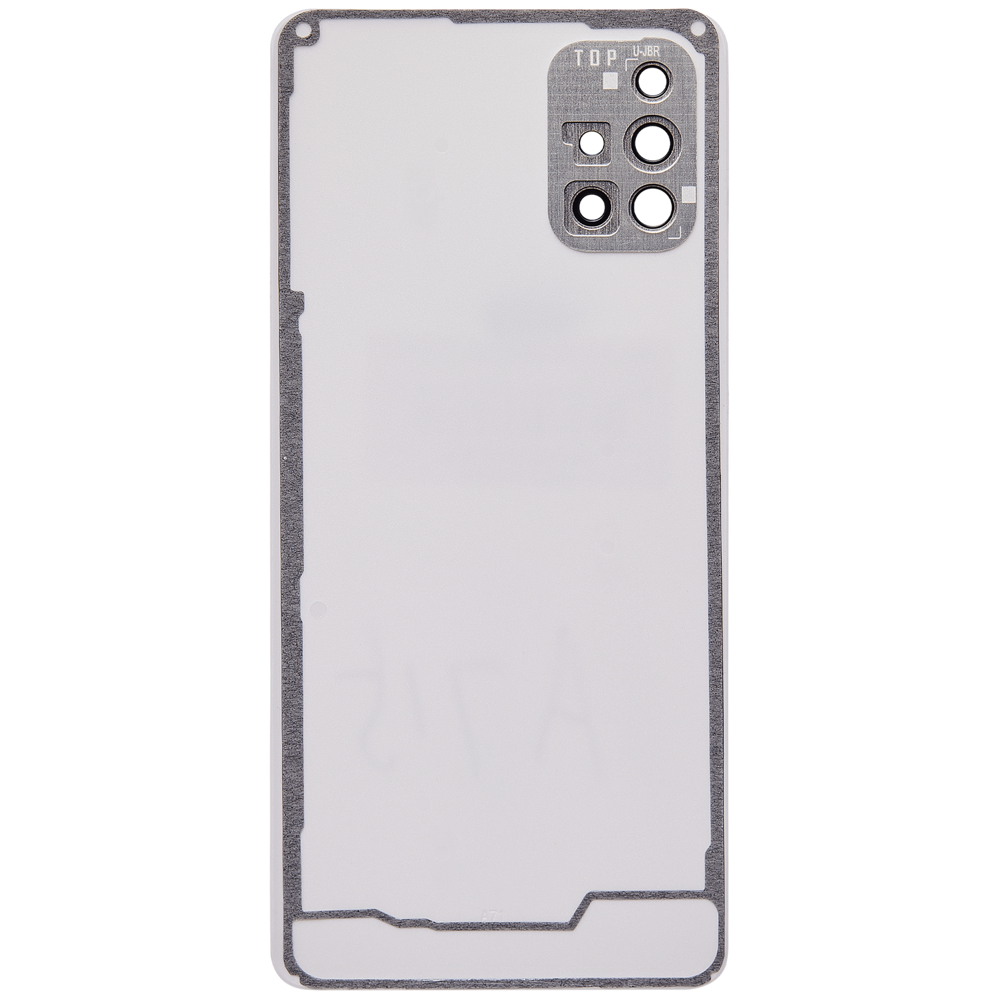 Back cover Glass With Camera Lens For Samsung Galaxy A71 (A715 / 2020) (Aftermarket Plus) ( Prism Crush Blue)