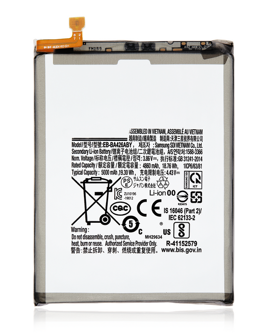 Replacement Battery For Samsung Galaxy A42 5G (A426 / 2020) A32 5G (A326 / 2021) / A72 (A725 / 2021)