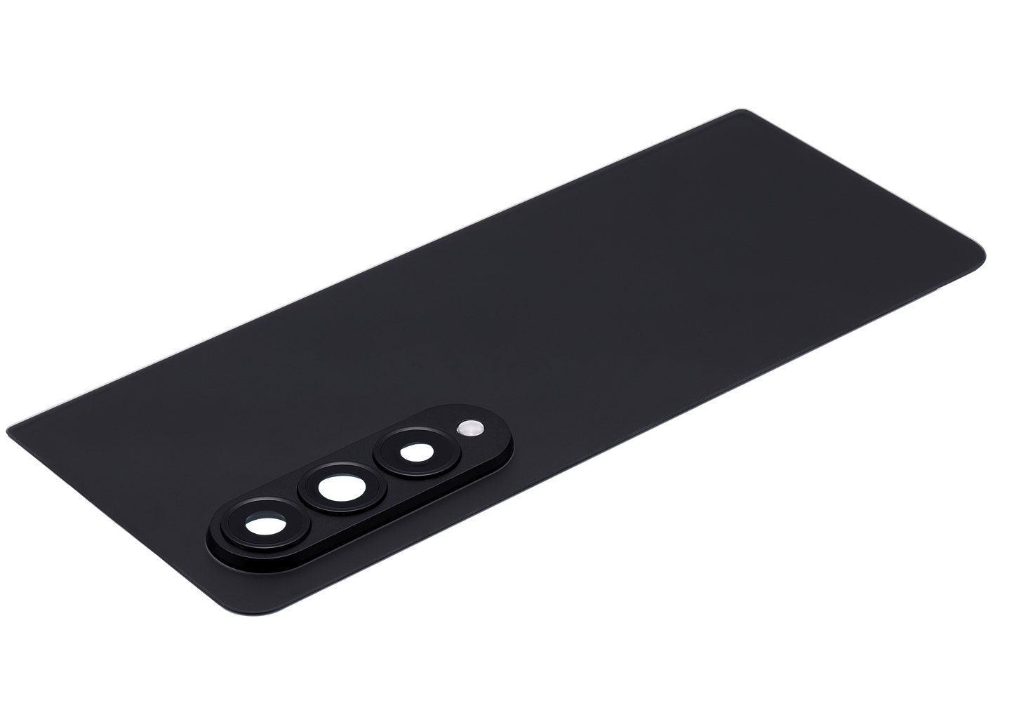 OEM quality Back Cover Glass With Camera Lens For Samsung Galaxy Z Fold 4 (F936) (Phantom Black) component