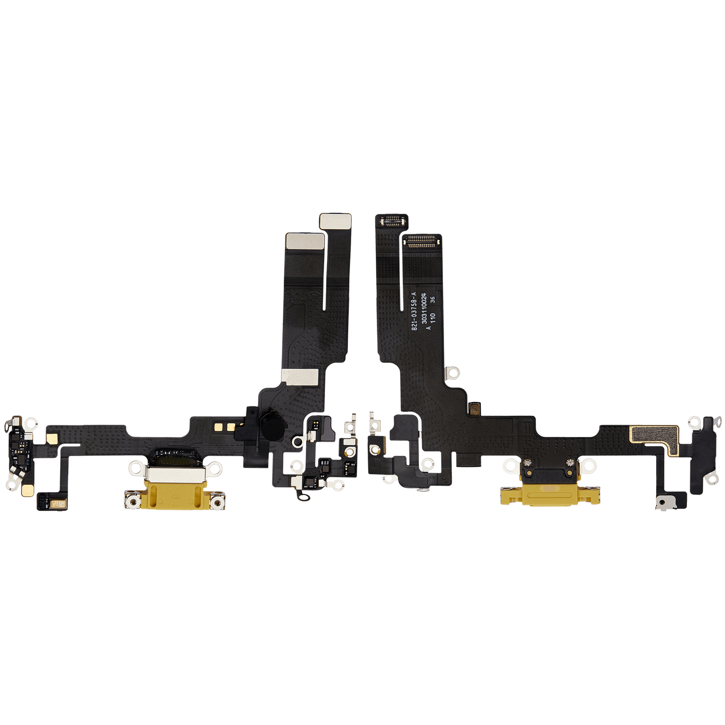 Charging Port Flex Cable For iPhone 14 (Premium) (Yellow)