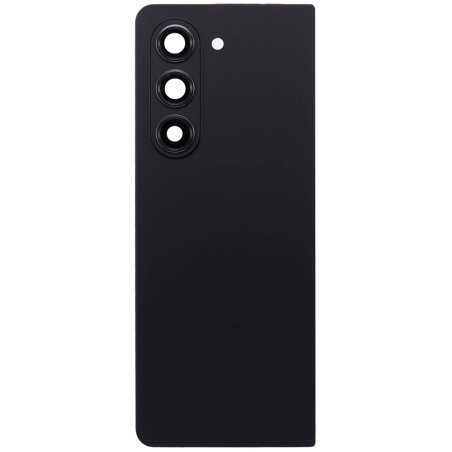 Detailed look at Back Cover Glass With Camera Lens For Samsung Galaxy Z Fold 5 5G (F946) (Phantom Black) for repair