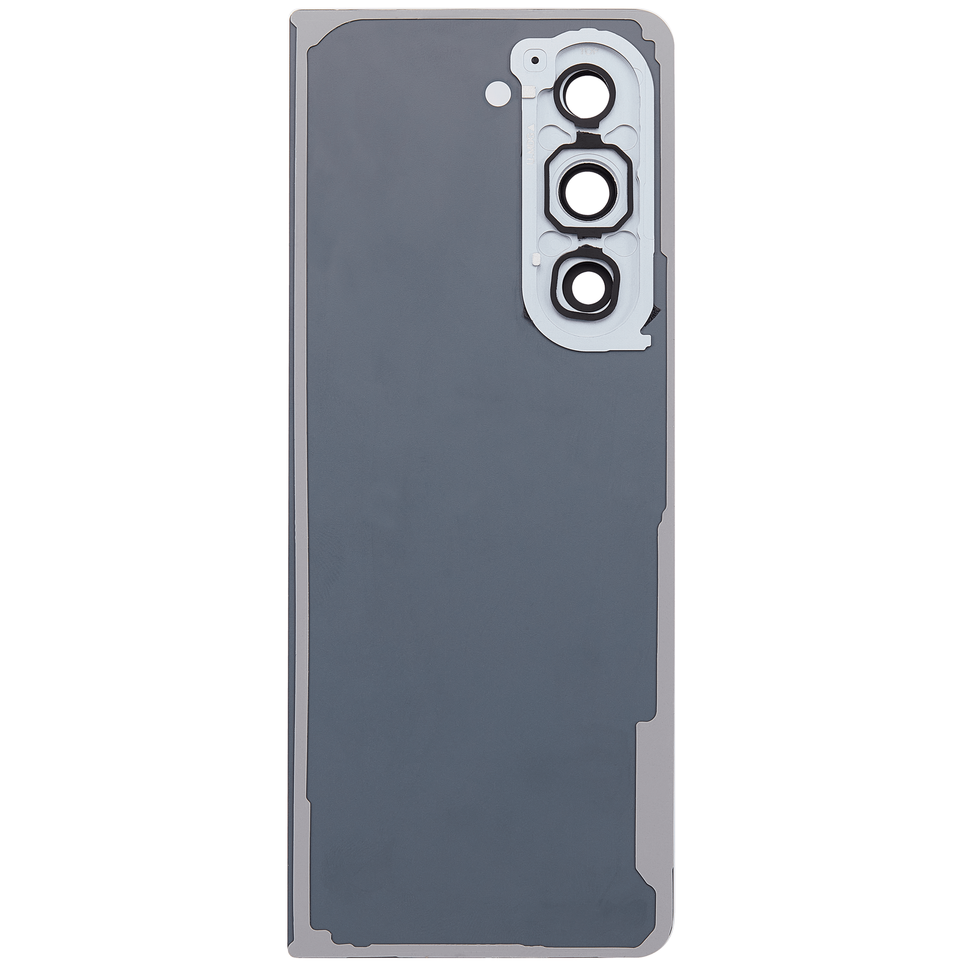 Replacement Back Cover Glass With Camera Lens For Samsung Galaxy Z Fold 5 5G (F946) (Blue) front view