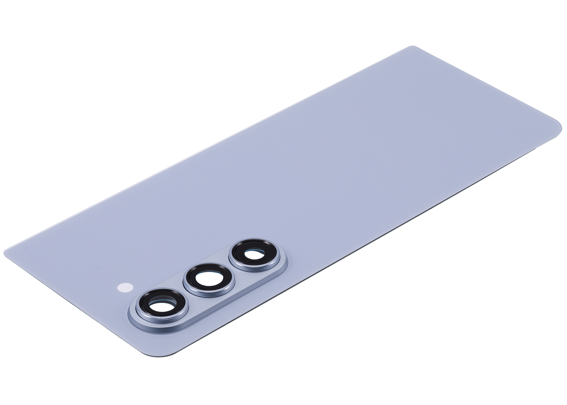 Back Cover Glass With Camera Lens For Samsung Galaxy Z Fold 5 5G (F946) (Blue) side angle