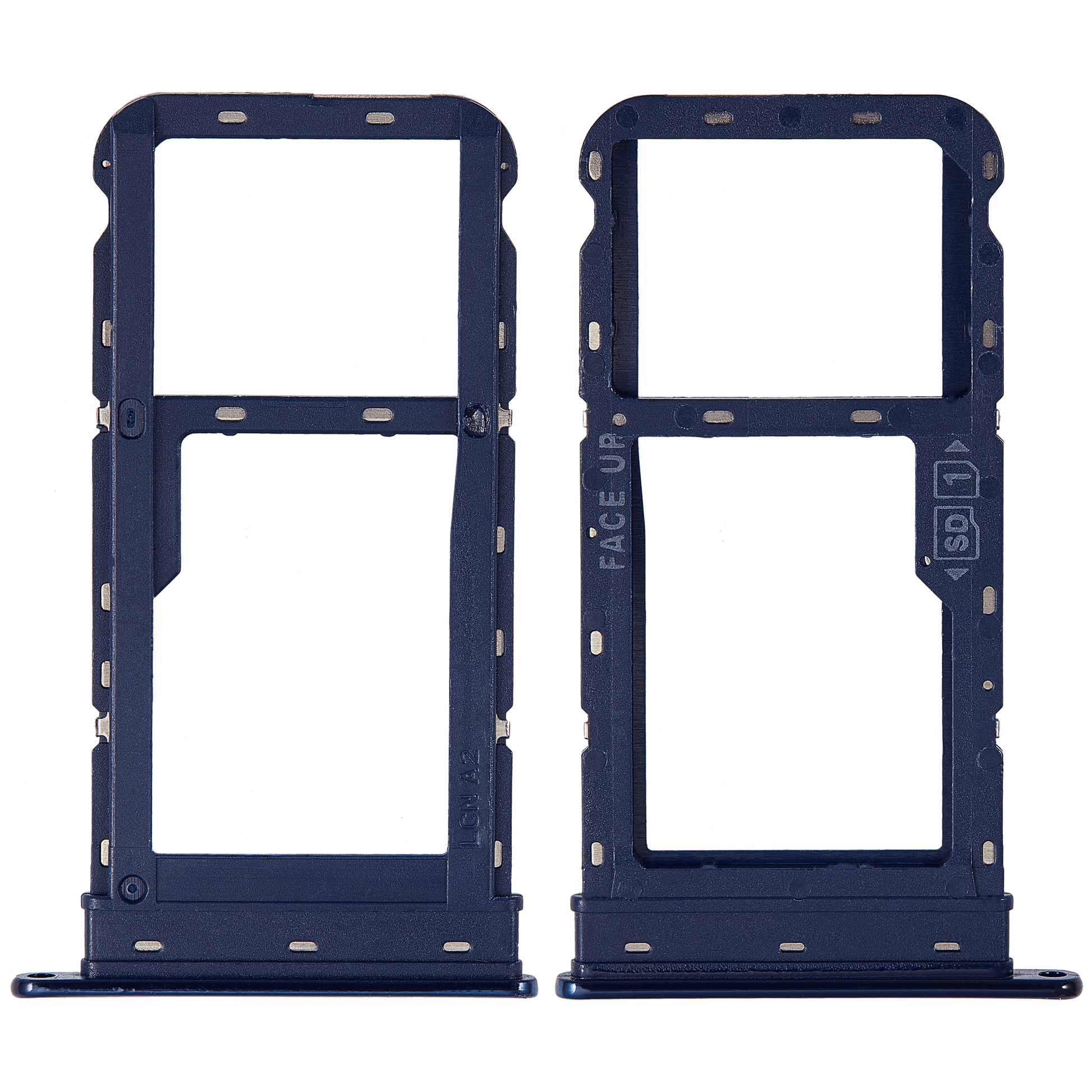 Single Sim Card Tray For Motorola Moto G8 (XT2045-1 / 2020) (Capri Blue) | compatible mobile phone replacement part | SKU 107085003920 | product image 2