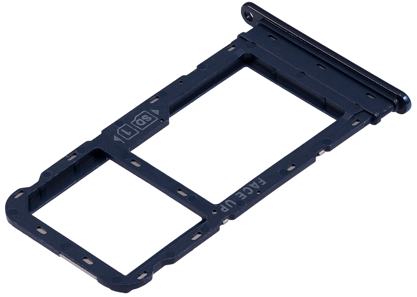 Single Sim Card Tray For Motorola Moto G8 (XT2045-1 / 2020) (Capri Blue) | compatible mobile phone replacement part | SKU 107085003920 | product image 5