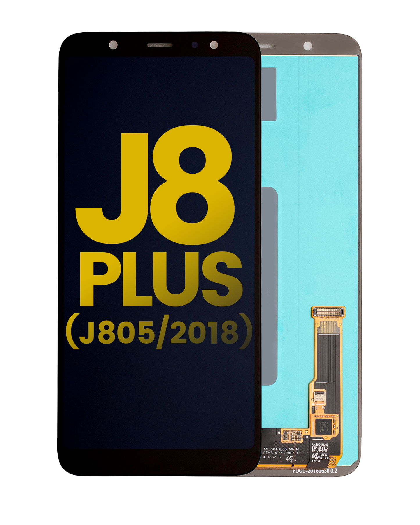 Refurbished OLED screen assembly without frame for Samsung Galaxy J8 Plus J805 2018 and A6 Plus A605 2018 - product image 11