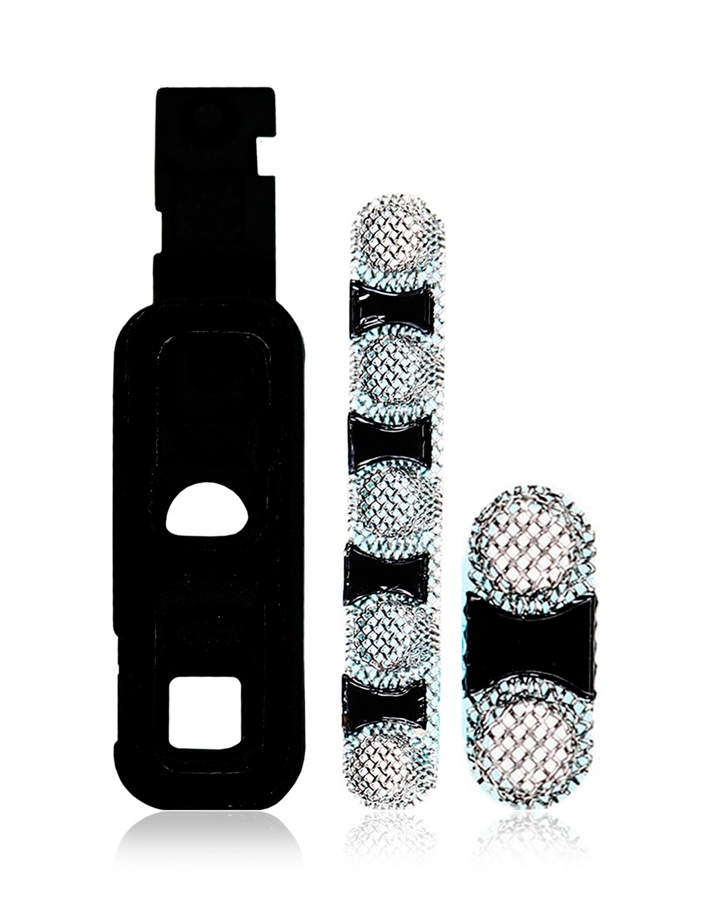 Loudspeaker / Mic Mesh For iPhone XS Max (White) (10 Pack)