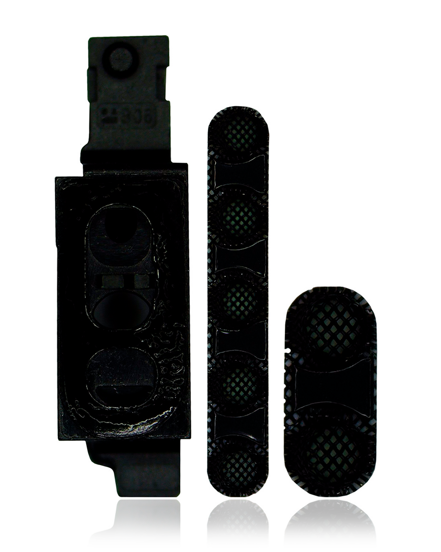 Loudspeaker / Mic Mesh For iPhone XS (Black) (10 Pack)