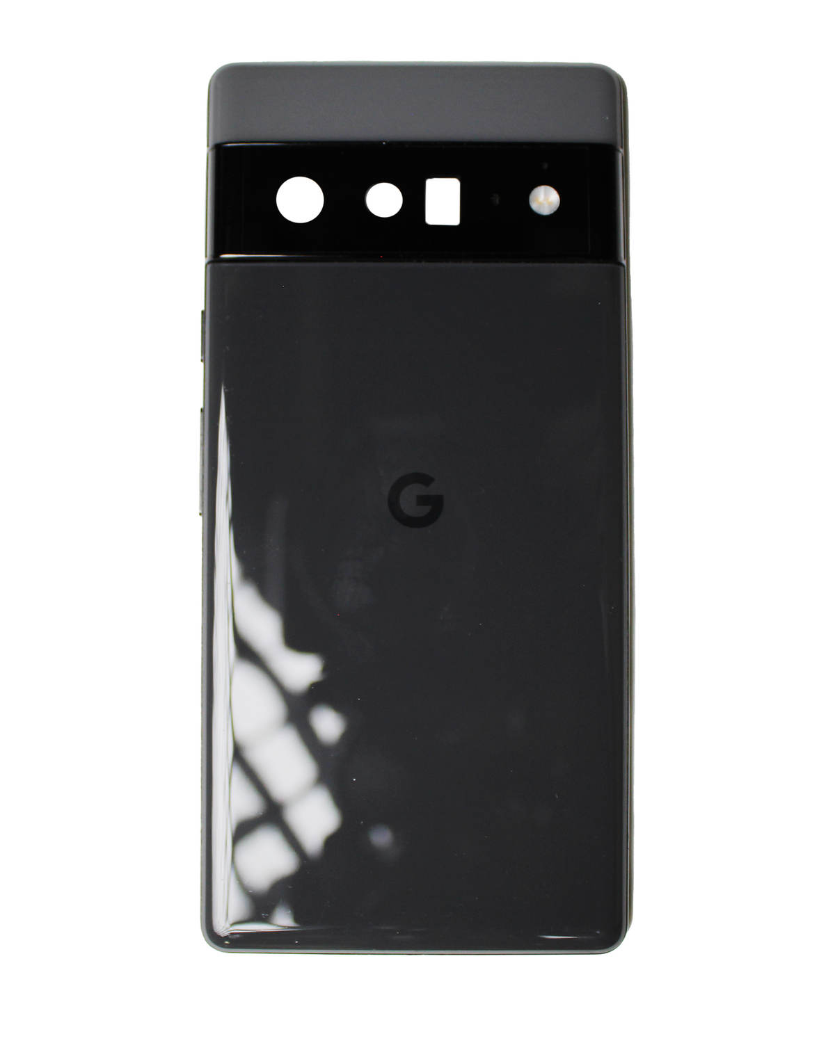 Back Housing For Google Pixel 6 Pro (Used OEM Pull: Grade B/C) (Stormy Black) - replacement component detail view